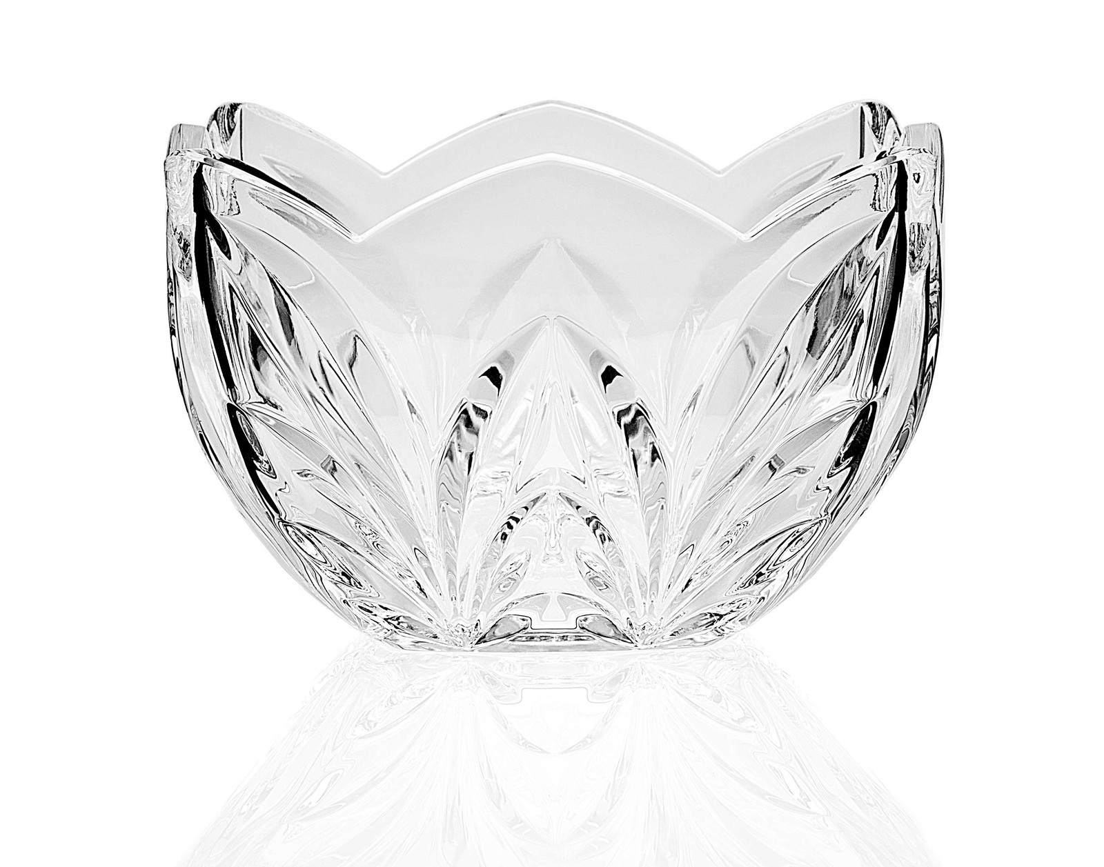 Godinger Square Bowl – Shannon Crystal