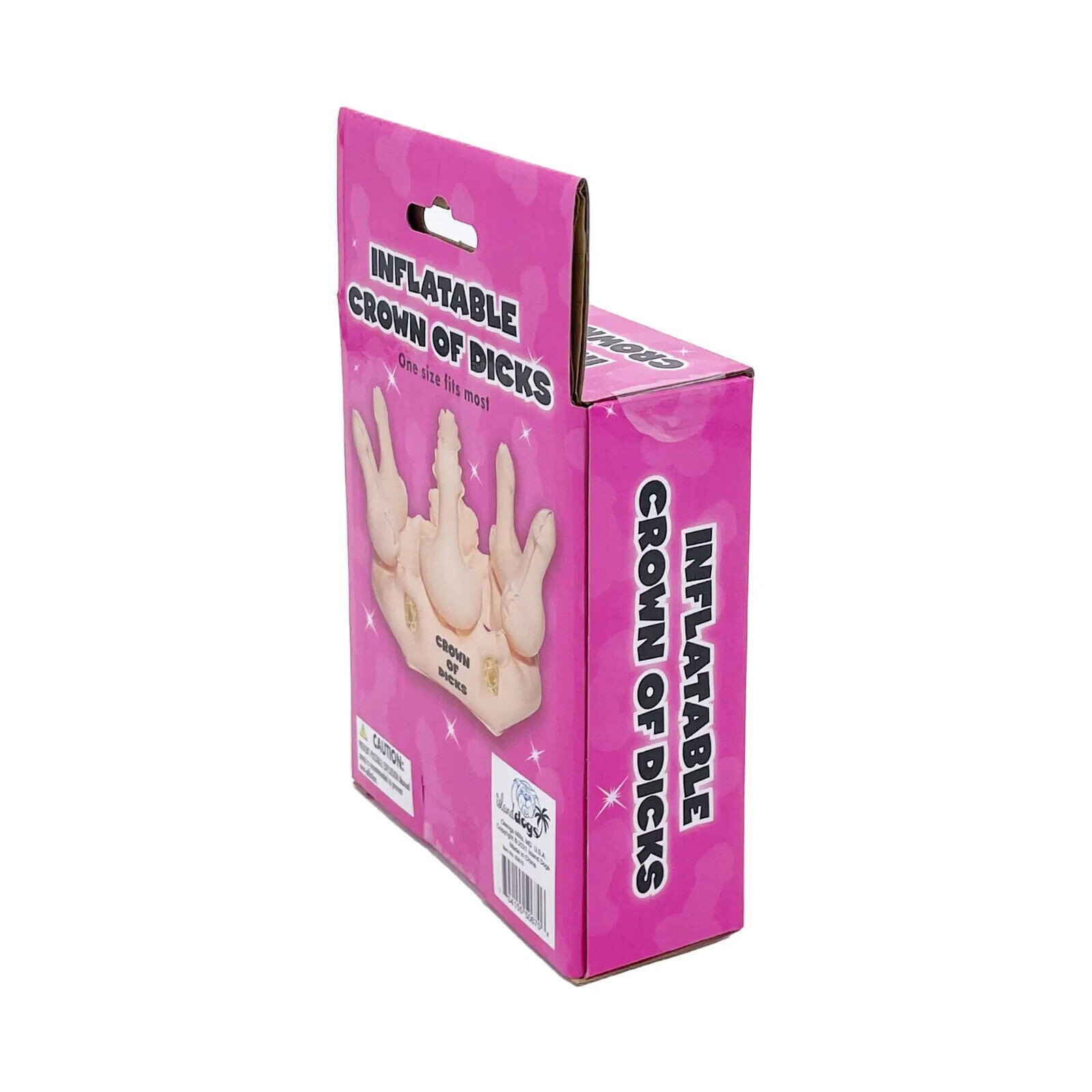 Inflatable Crown of Dicks – Funny Adult Bachelorette Hen Party Gag Joke Hat Gift