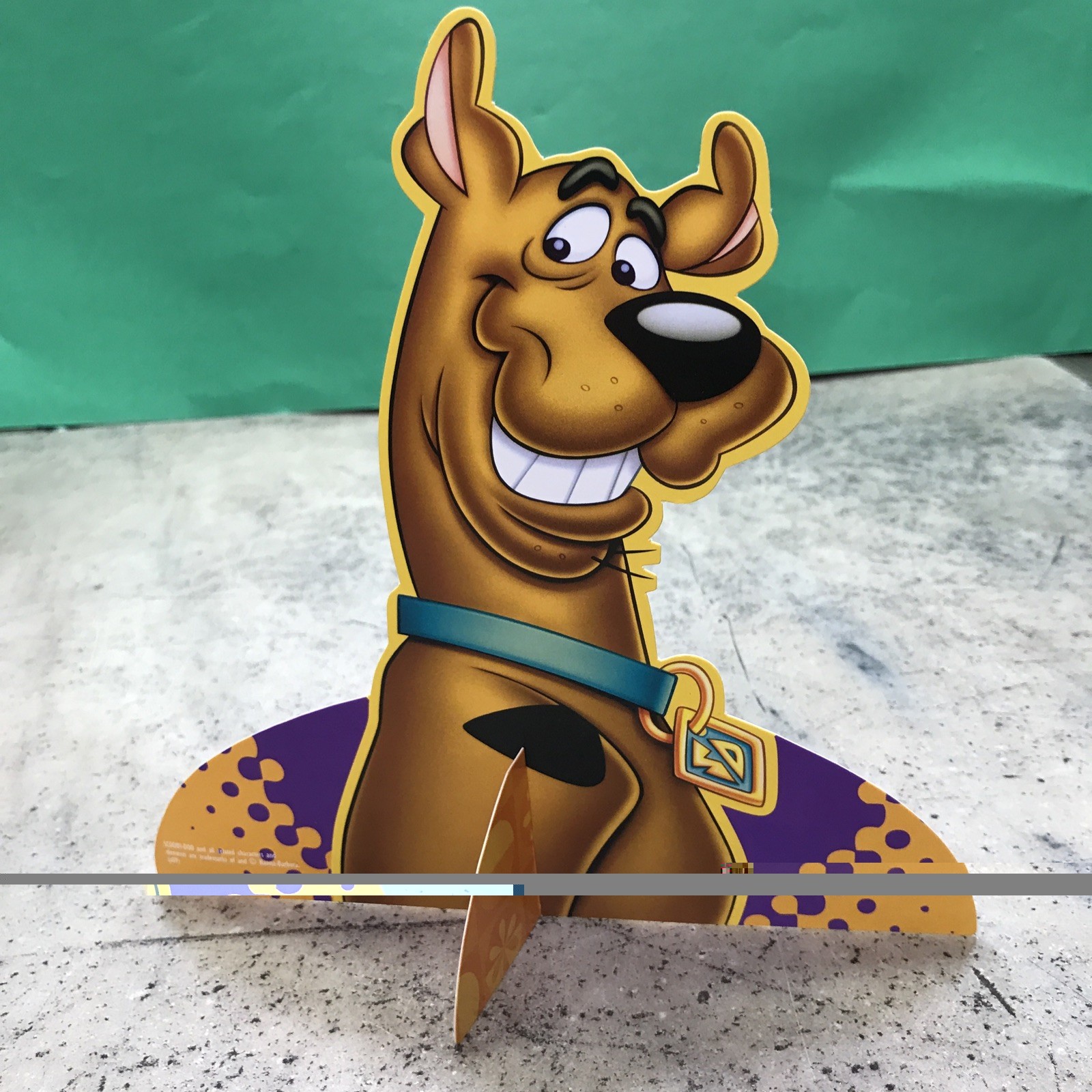 Vintage Scooby Doo Birthday Party Table Centerpiece Decor Halloween Party Stande