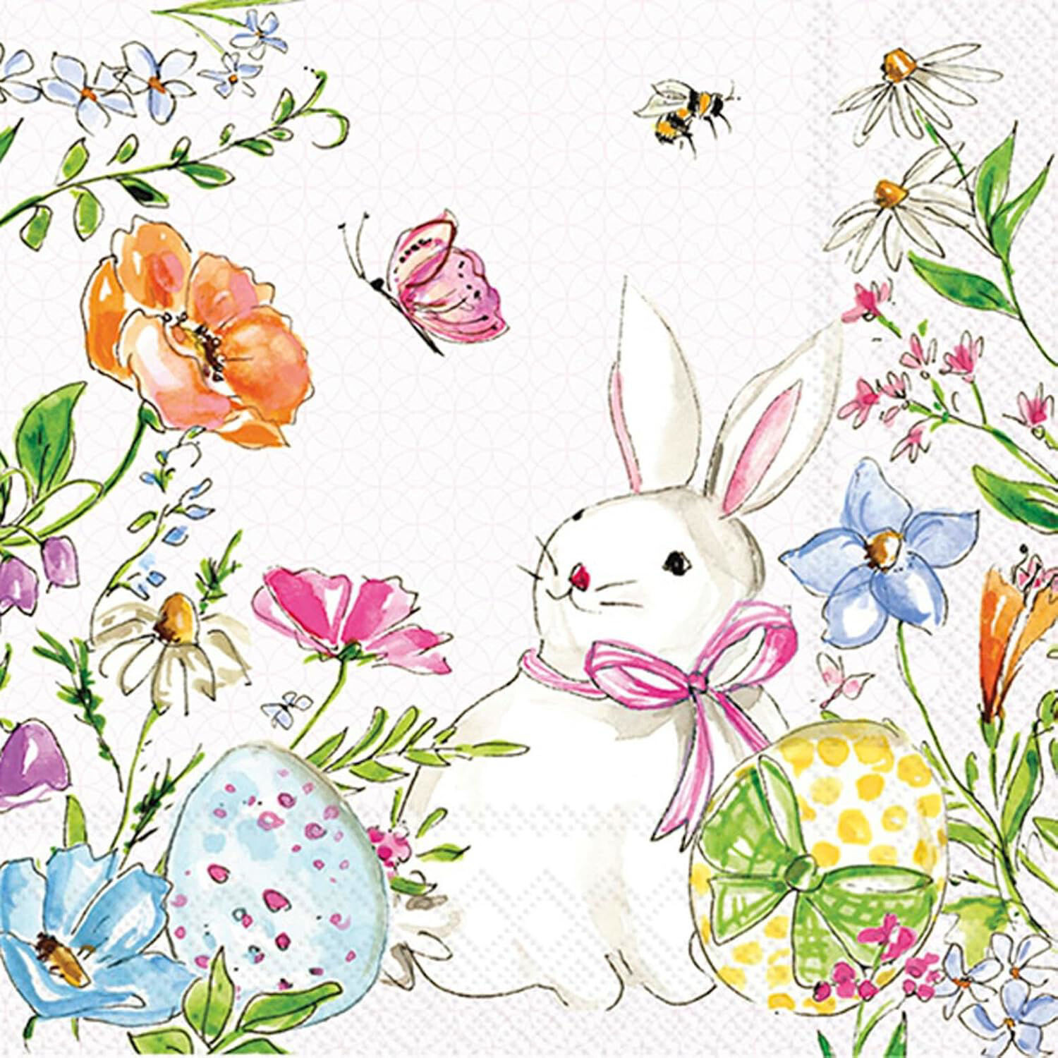 Boston International – Easter Bunny Cocktail Napkins – C063100