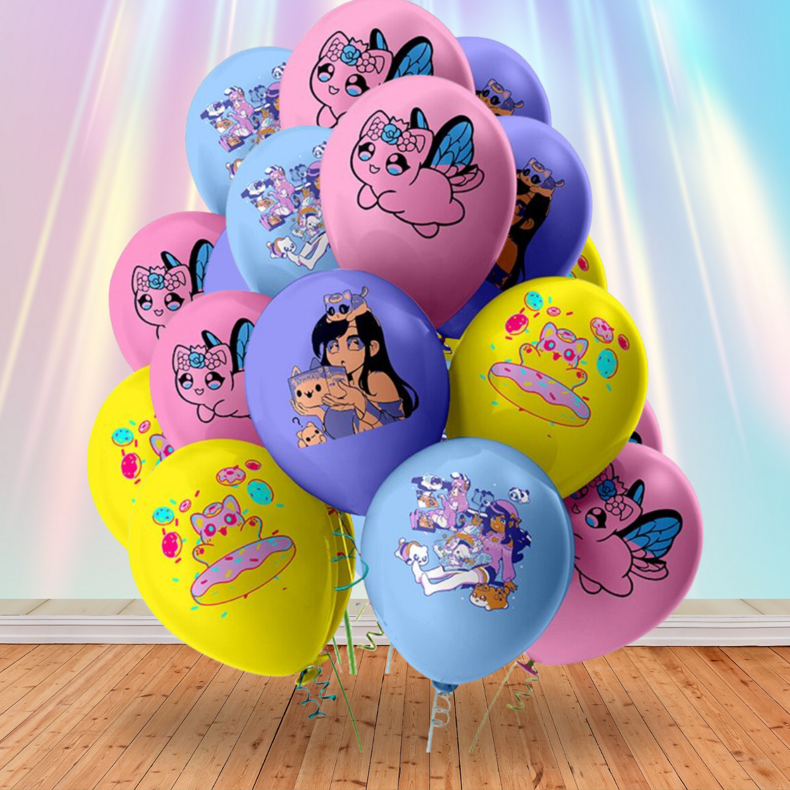 Aphmau TABLEWAR birthday party supplies favor centerpiece decoration event theme