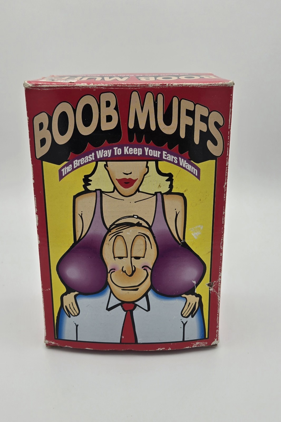 Boob Ear Muffs Humourous Gag Gift 1994 Adult Humor Funny