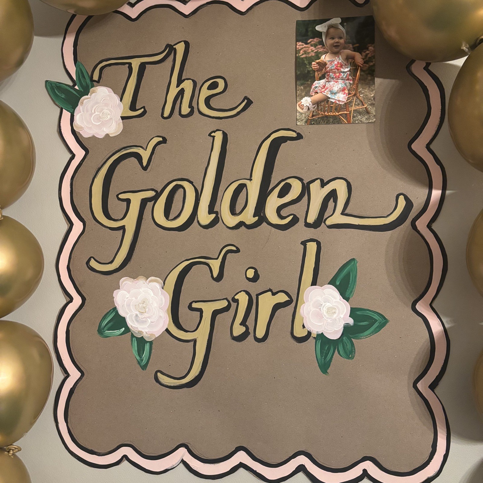 Customizable Hand Painted Banner for Any Occasion, Painted birthday banner 3×5