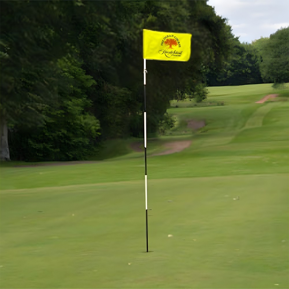 KIAWAH ISLAND OCEAN COURSE PGA Tour Golf Pin Regulation Tube Flag 13x20Inch