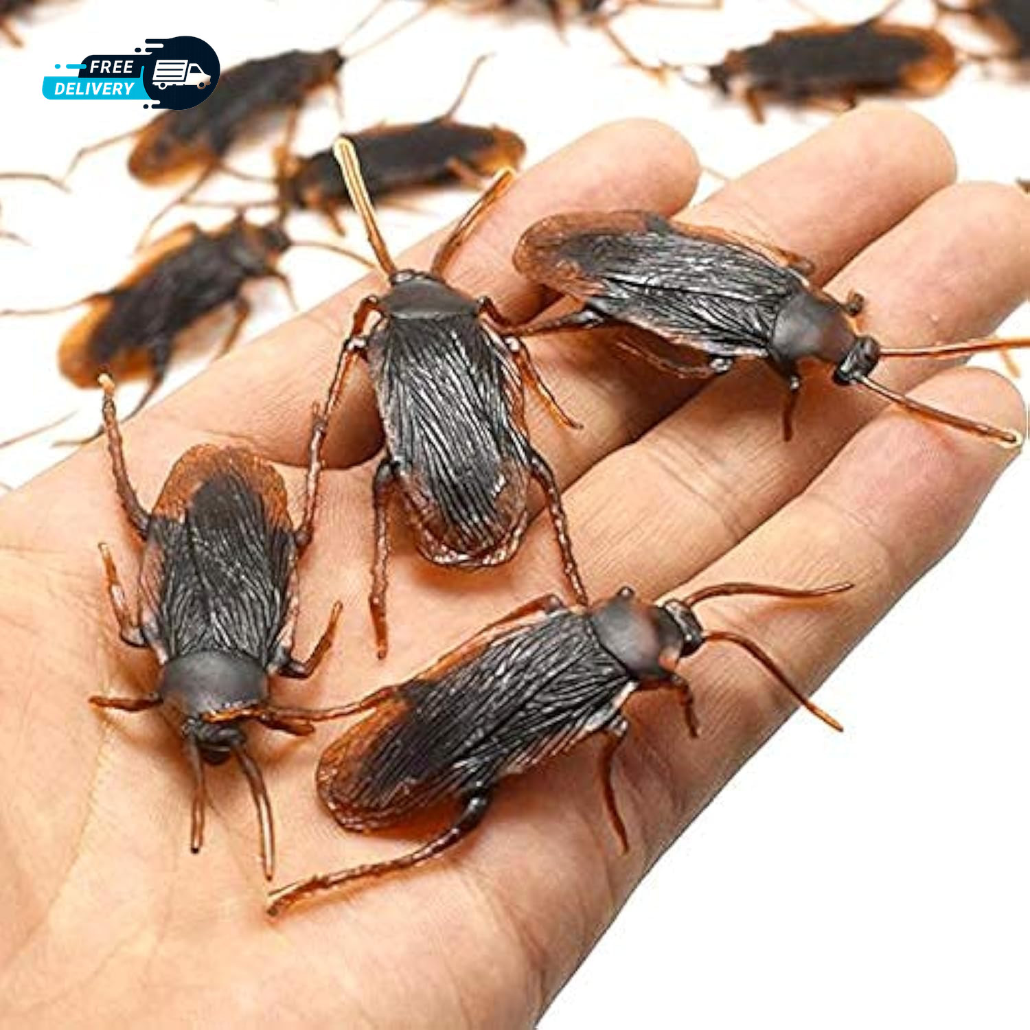 Prank Fake Roaches Favorite Trick Joke Toys Look Real Scary Insects Realistic