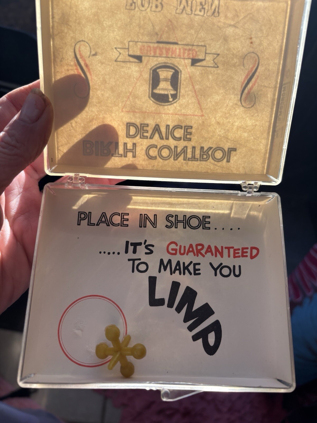Guaranteed Male Birth Control Vintage Wedding Gag Gift Funny Jack Adult Humor