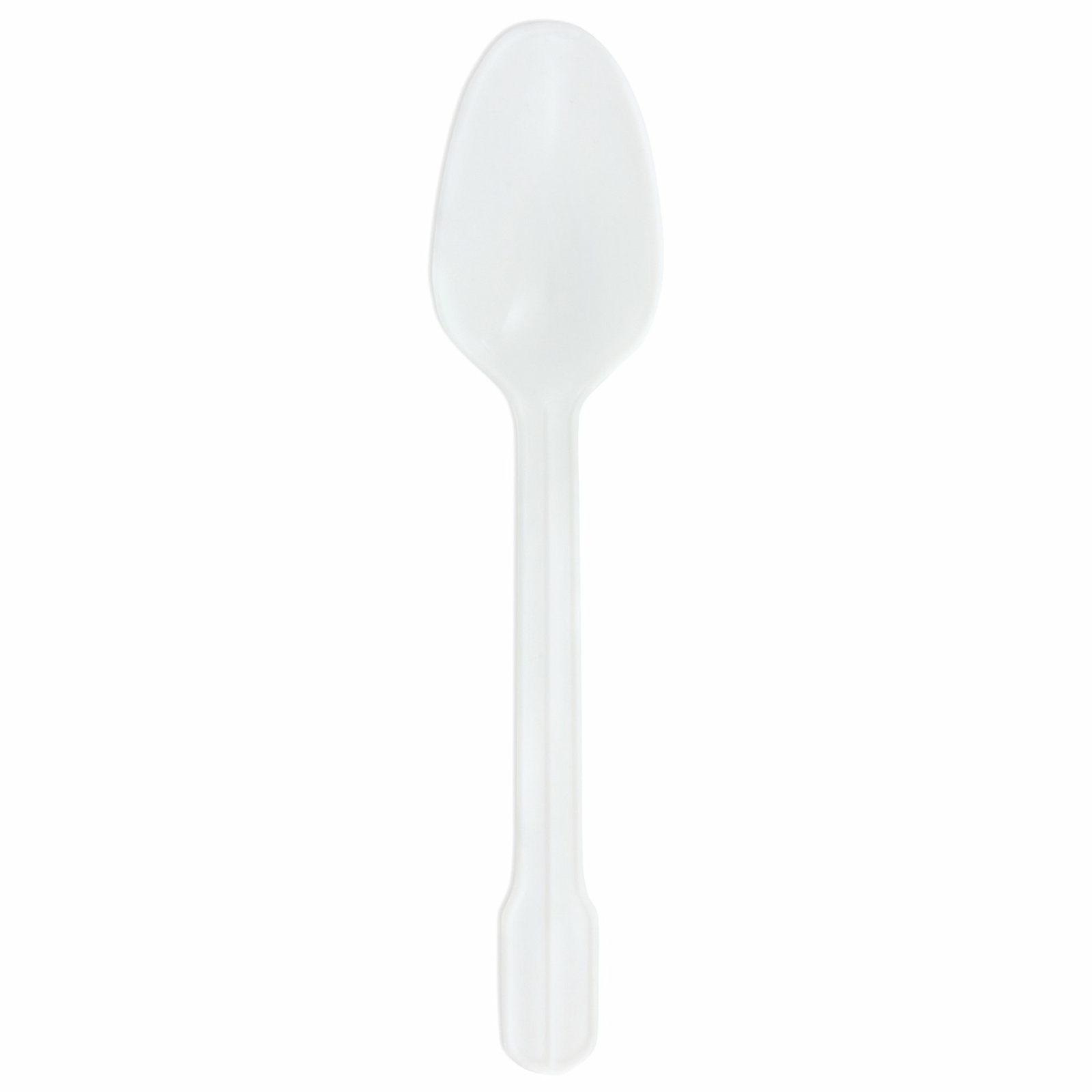 McKesson Disposable Spoon White 5 Inch Length Plastic Bulk Wrap 1000 Ct 16-70034