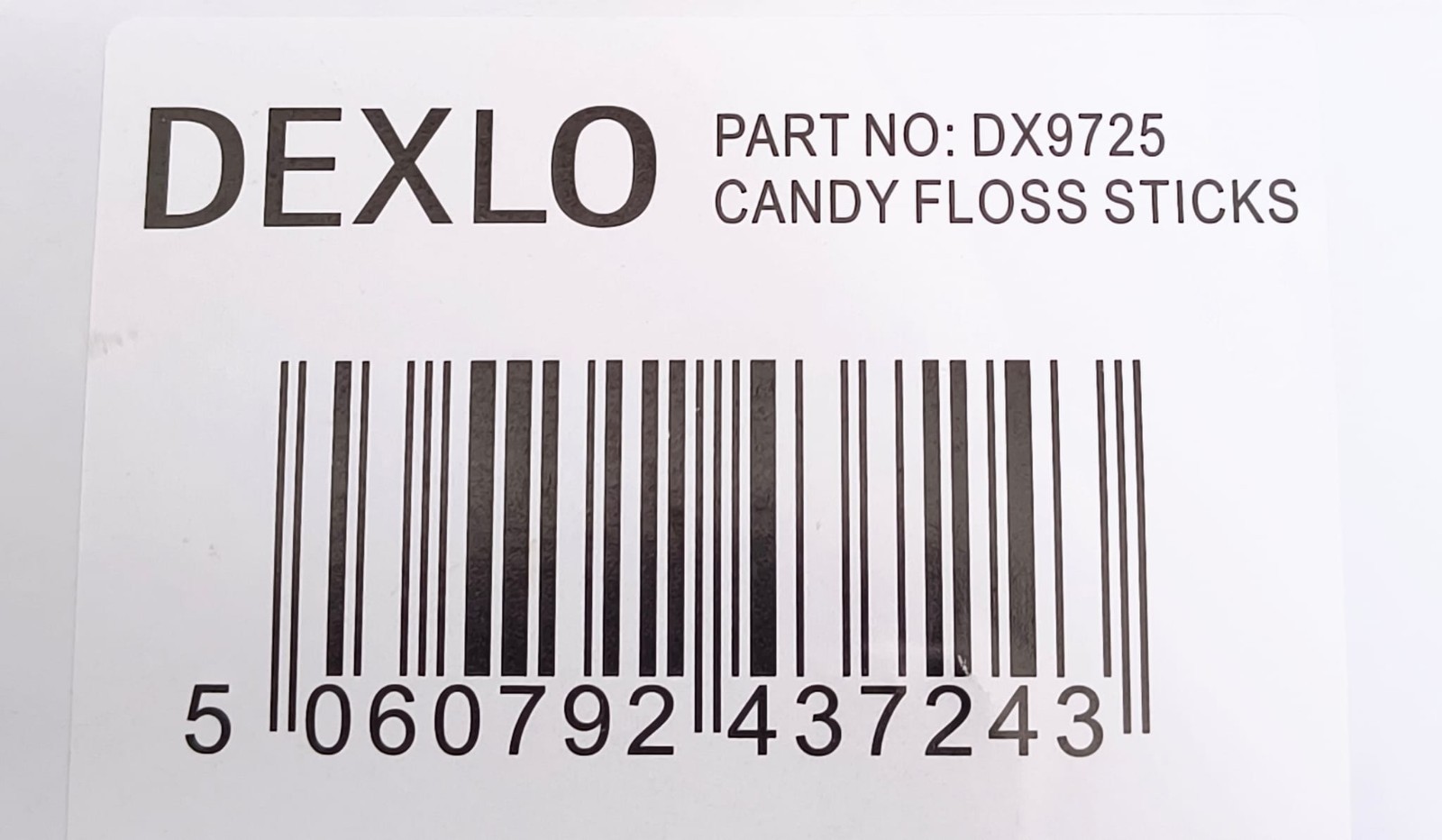 Candy Floss Sticks – 280mm x 3.5mm x 3.5mm – 100 pack