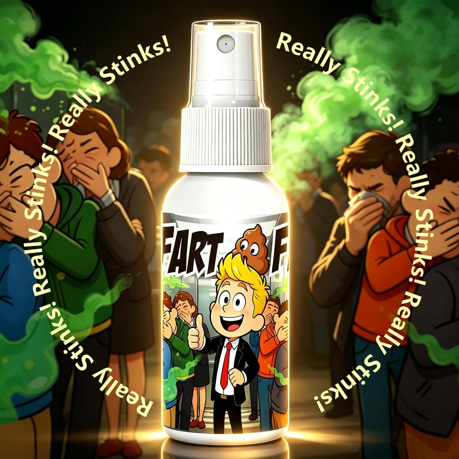 Funny Fart Spray Stink Bomb Gag Joke Adult Kids Prank 1OZ
