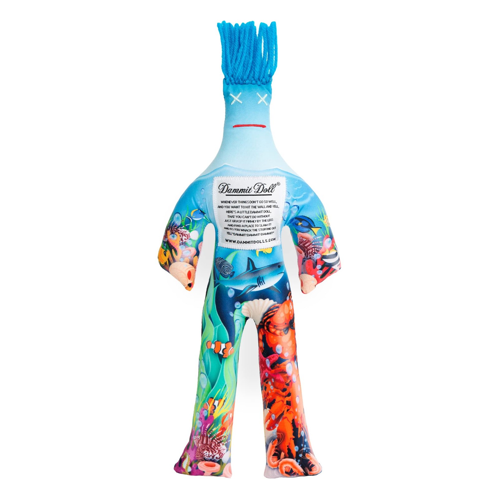 – Limited Edition – Dammit Life Aquatic Doll – Stress Relief, Gag Gift