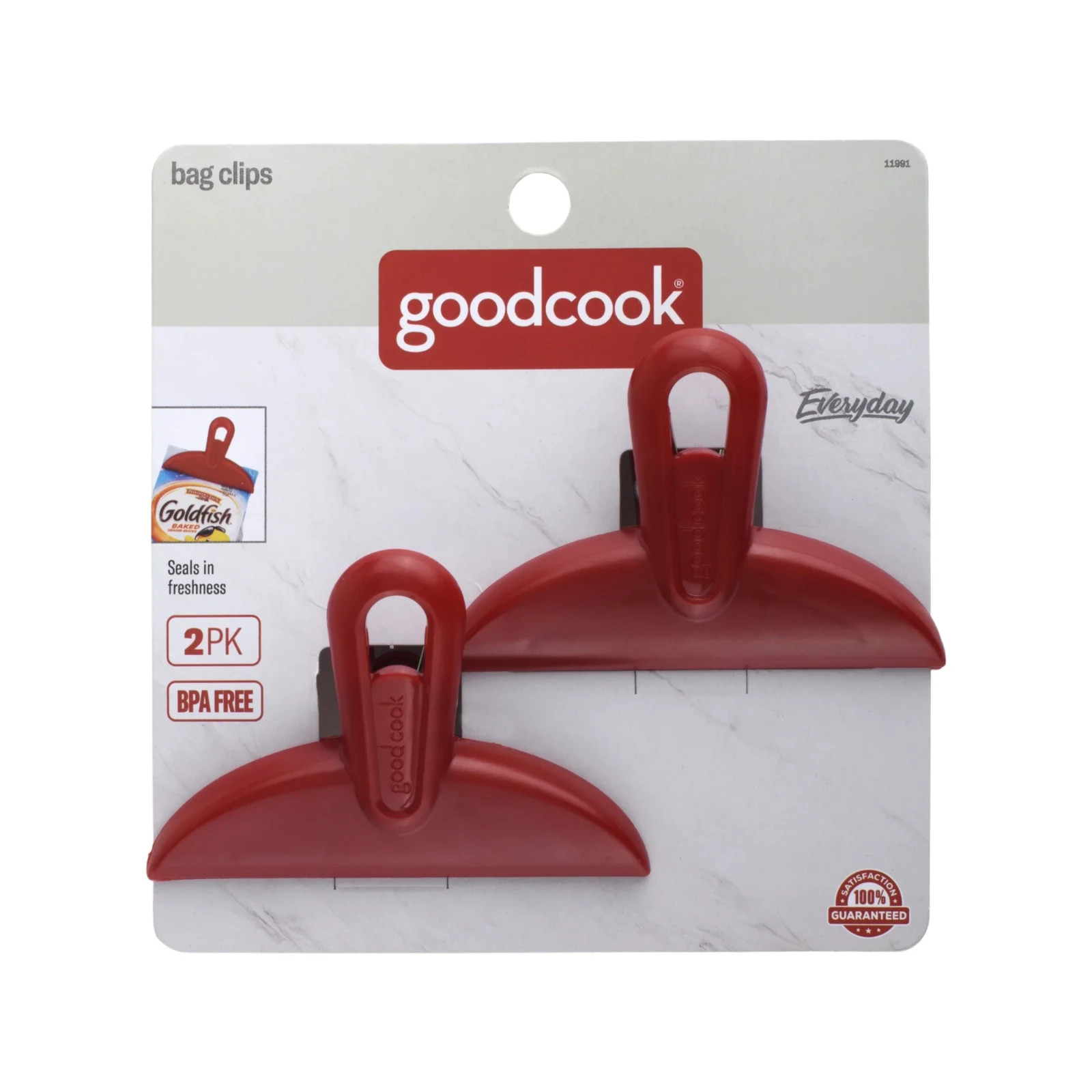 4 Pack Goodcook 3-1/4 In. Plastic Mini Chip Clip 11991