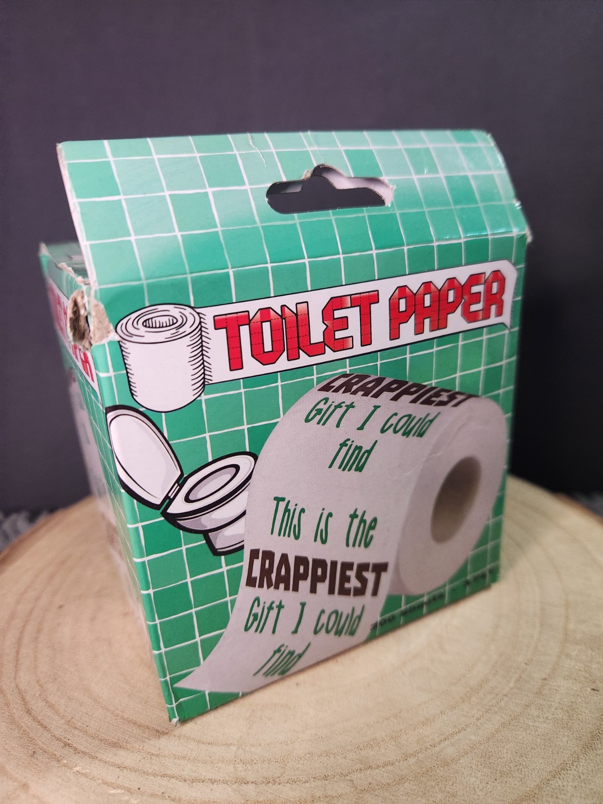 “Crappiest Gift I Could Find” Toilet Paper Bathroom Gags, Pranks, Office Gift