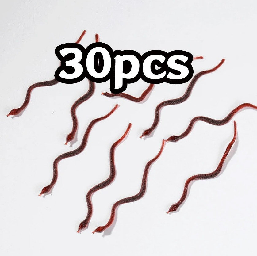 30pcs Realistic Fake Cockroach Prank Bugs Halloween Party Toys Prank Simulation