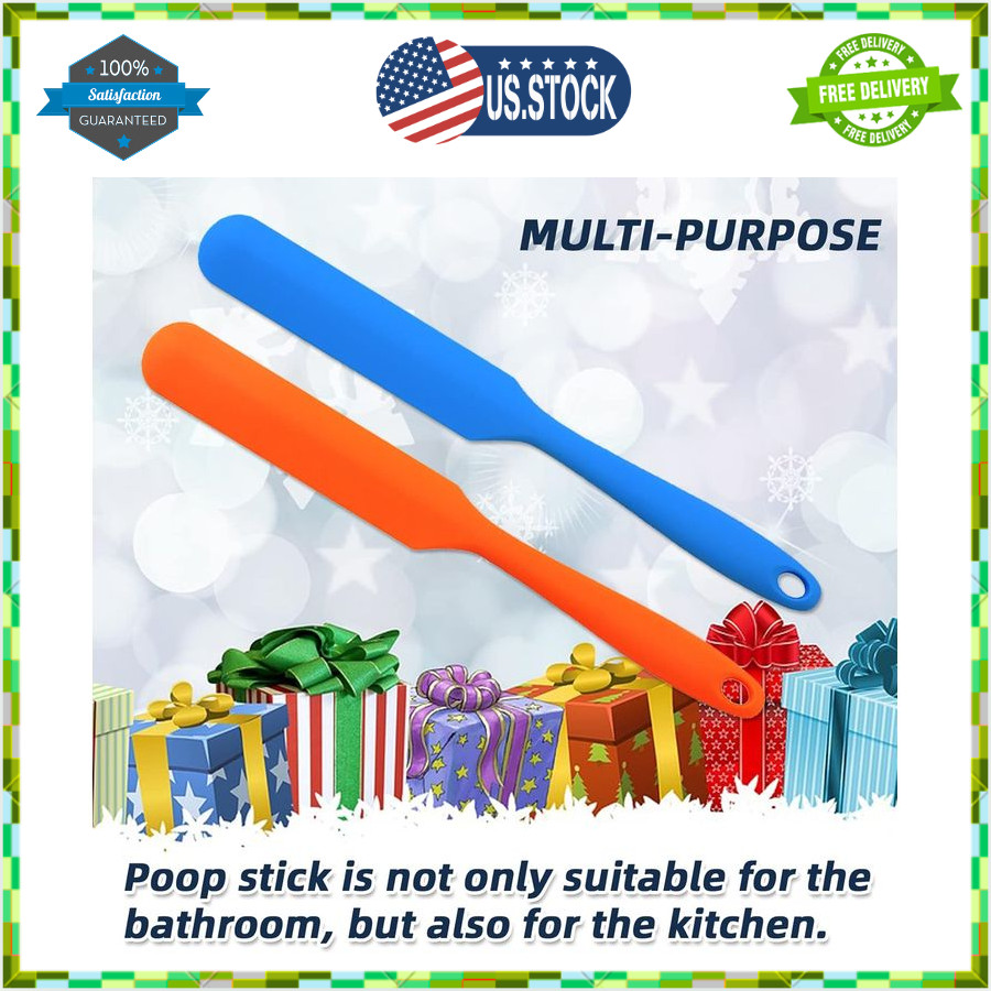 Artreeiger 2 Pack Poop Knife, Silicone Poop Cutter Knife Prank Practical Joke