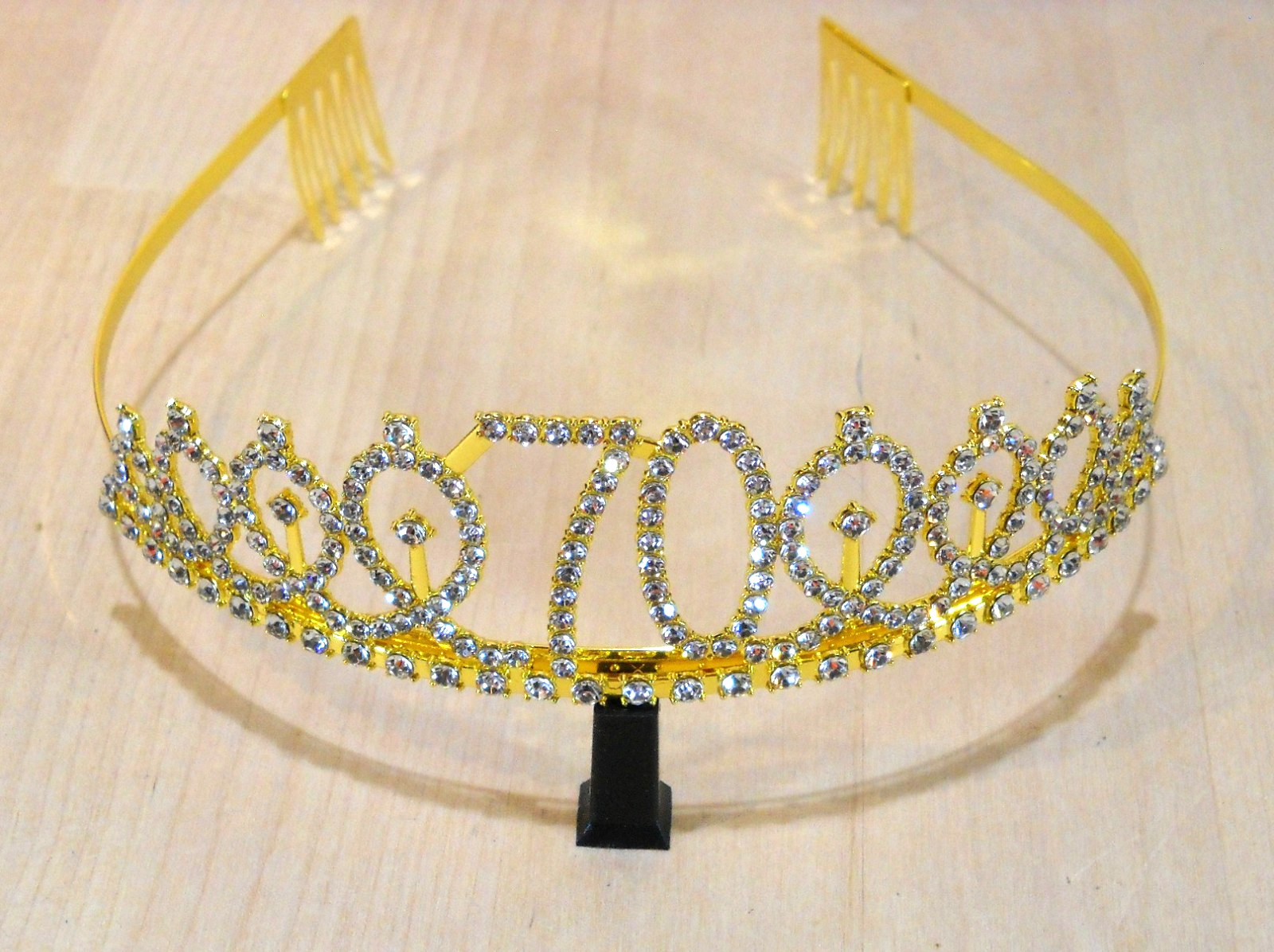 70TH Birthday Tiara and Sash Set, Beautiful Woman’s 70TH Birthday Award