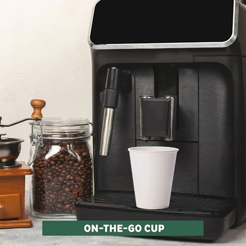Freshware Coffee Cups [100 Pack] Disposable Paper Cups for Hot or 16 oz 100.0