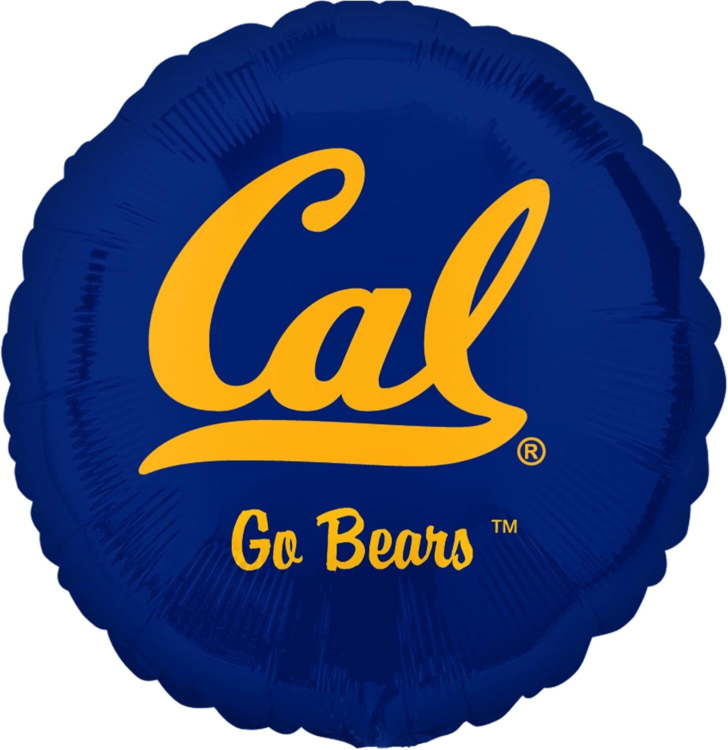 California Golden Bears NCAA Sports Party Decoration 18″ Round Mylar Balloon