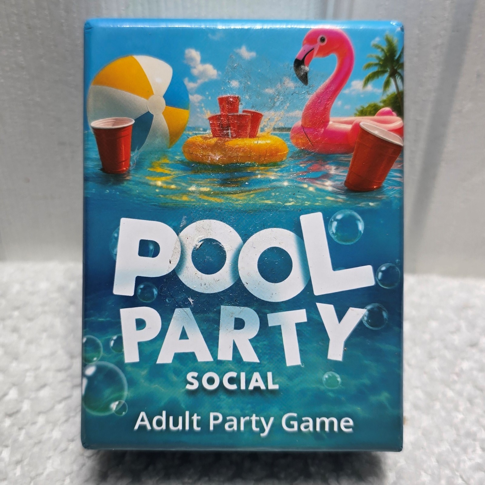 Pool Party Adult Card Game Waterproof Drinking Game Summer Swim Accessory 100pcs
