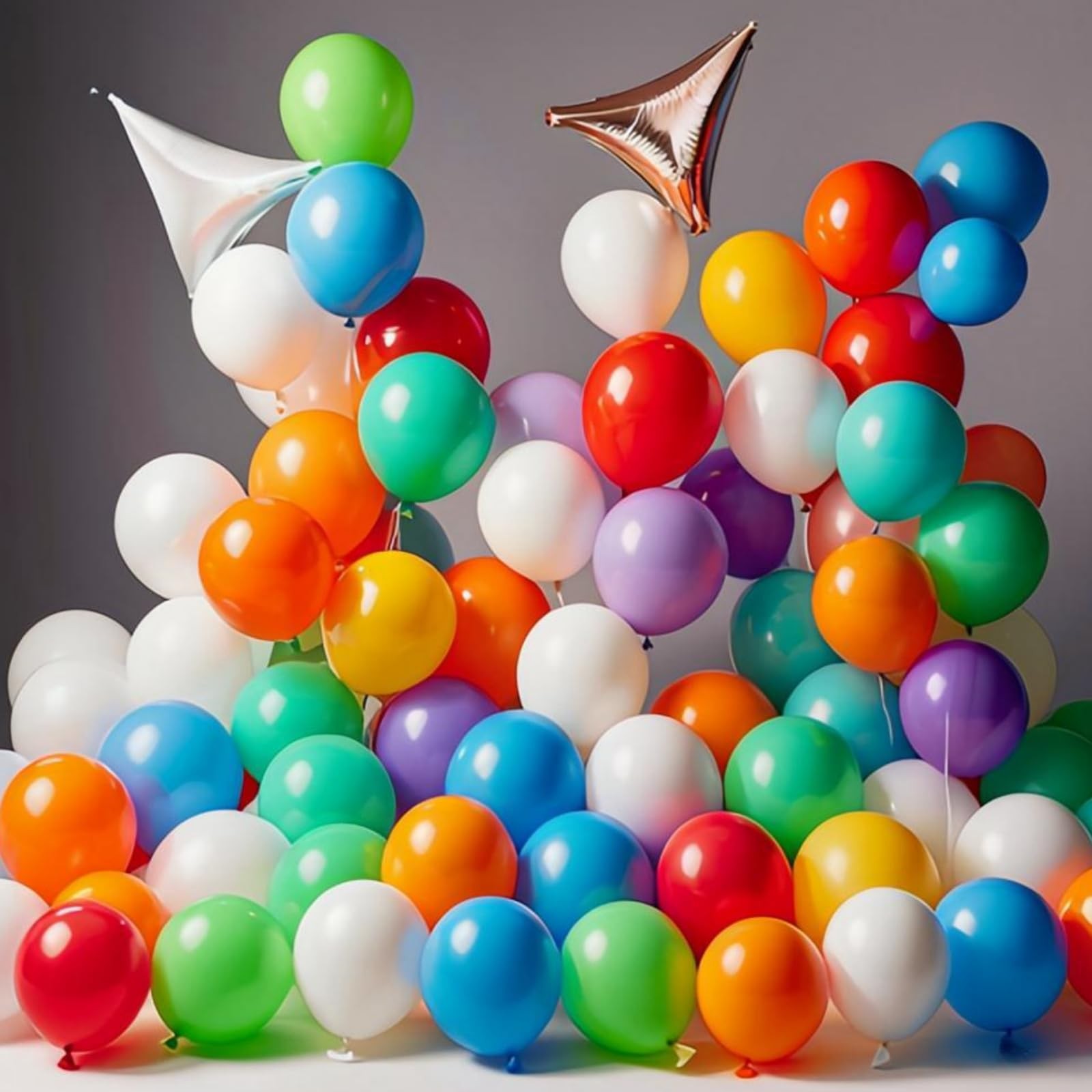 300 Pcs 12 Inch Balloons 15 Kinds Colors Latex Colorful Party Balloon Bulk fo…