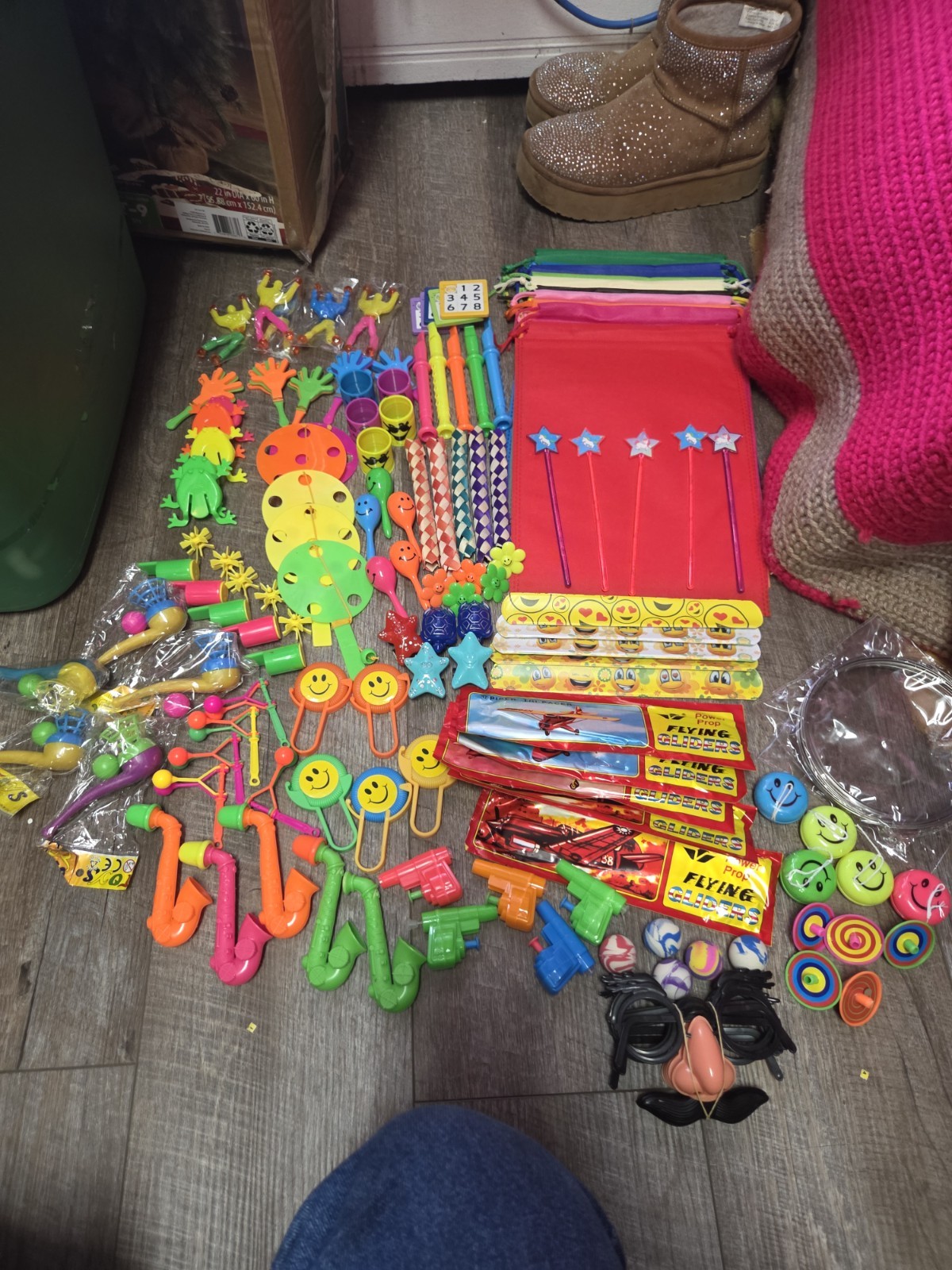 120+ Piece Variety Toy Party Pack – Kids Birthday Favors & Goodie Bag Fillers