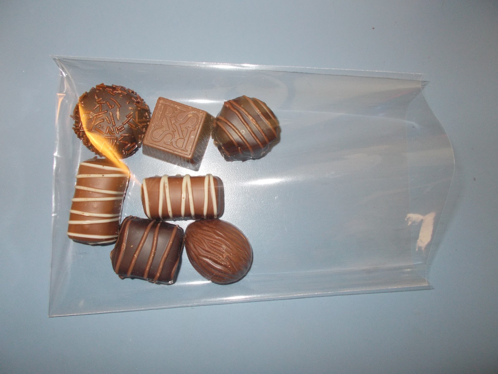 200 CLEAR POLY BAKERY CELLO CANDY BAG POLYPROPYLENE COOKIE FLAT POLY TREAT BAGS