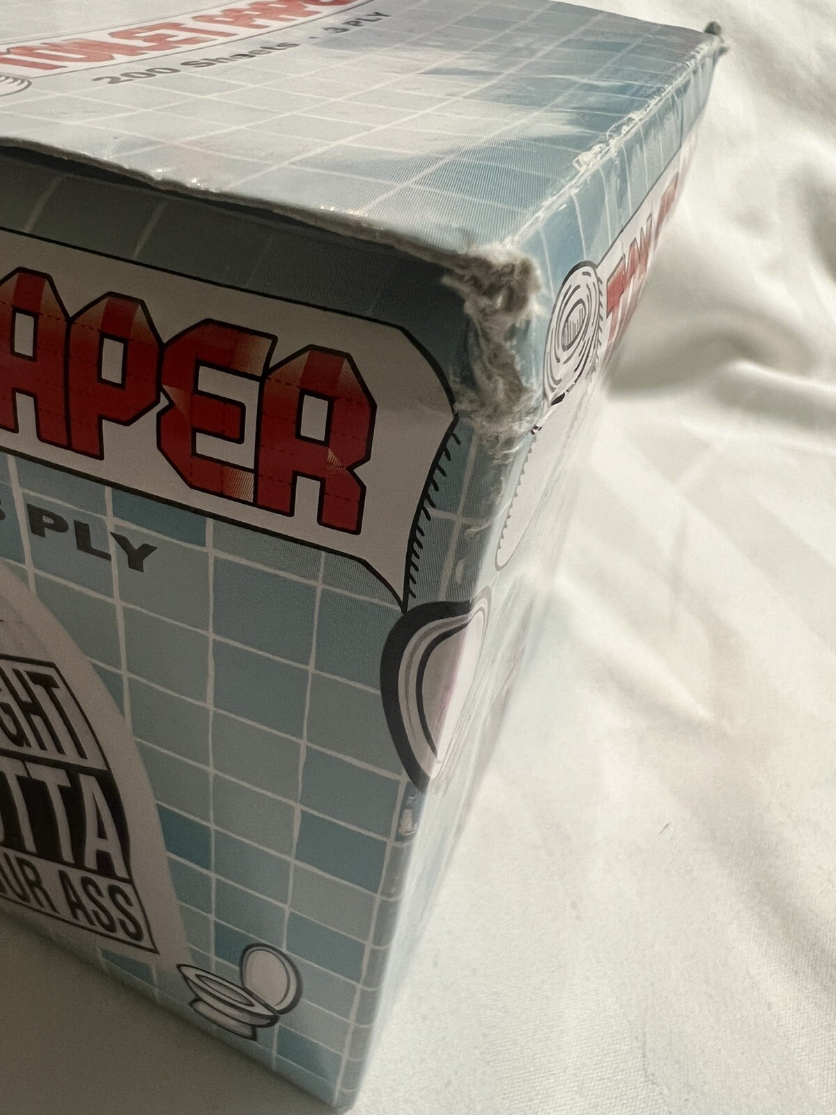 “STRAIGHT OUTTA YOUR ASS” Toilet Paper Bathroom Gags, Pranks, Office Gifts