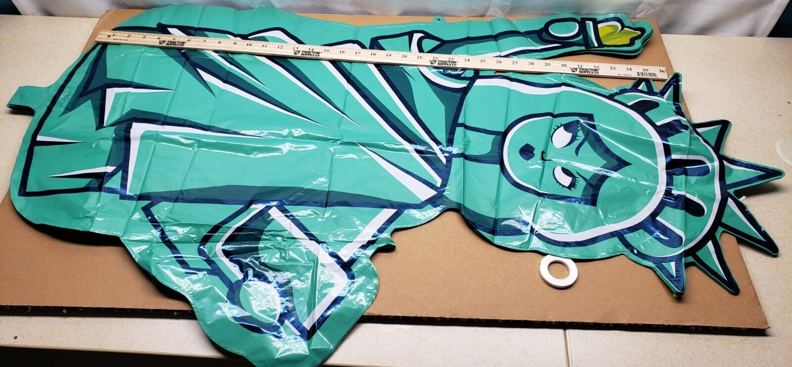 6 pack Statue Of Liberty 40 – 45 Inch Mylar Party Event Balloons