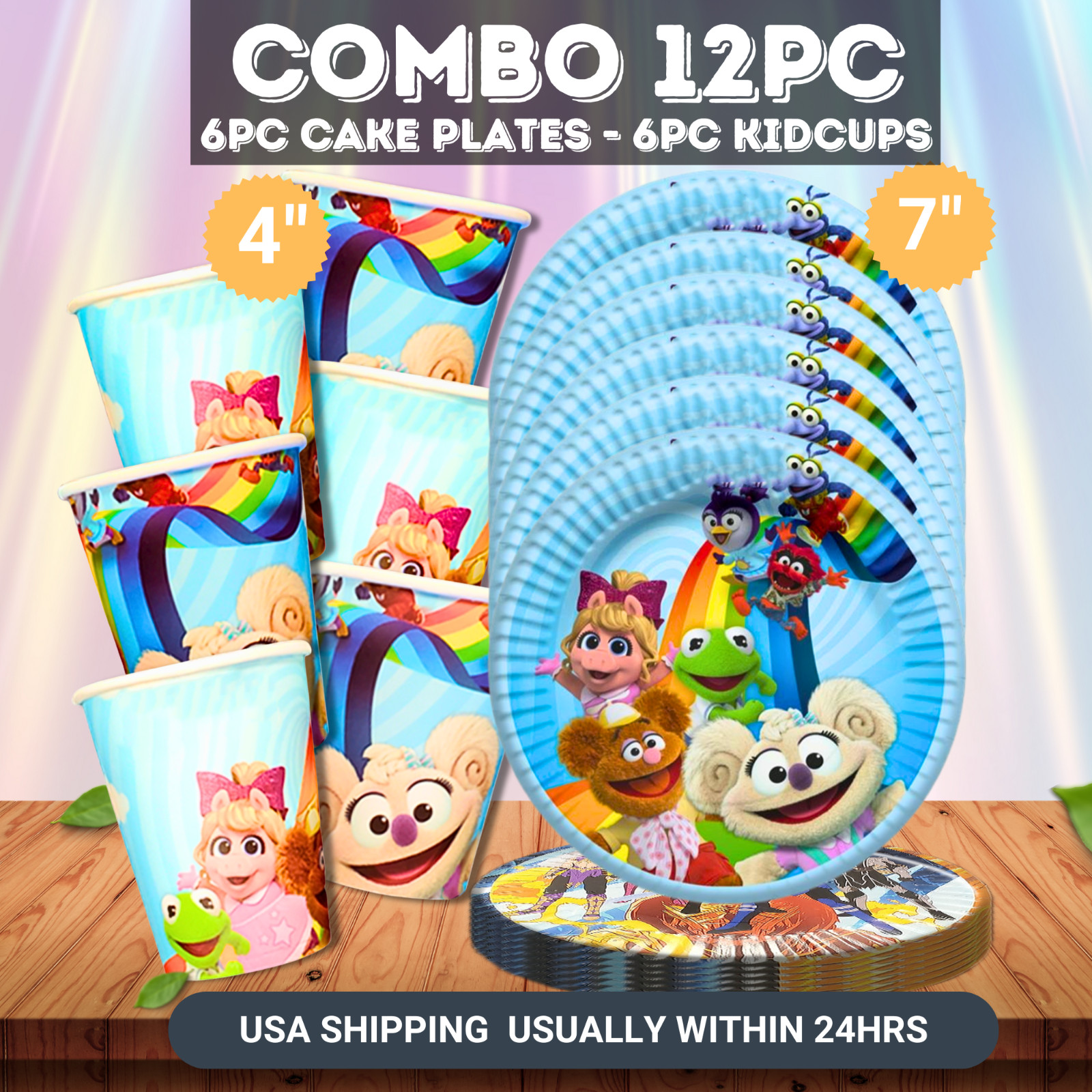 MUPPET BABIES cupcake birthday party supplies favor centerpiece decoration event