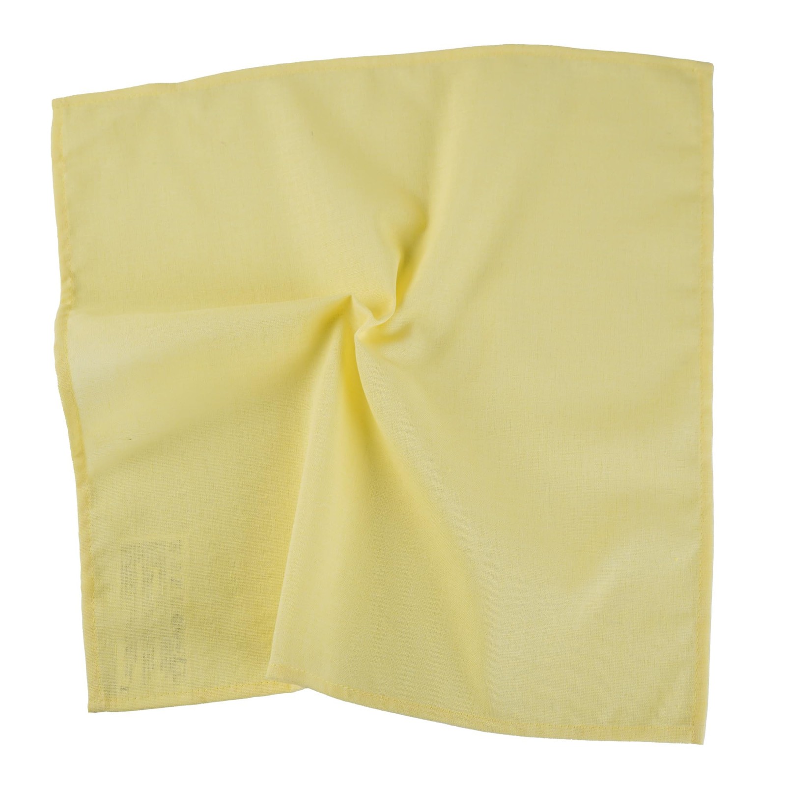INFEI Solid Color Linen Blended Thin Dinner Cloth Napkins – Set of 12 (40 x 40 c