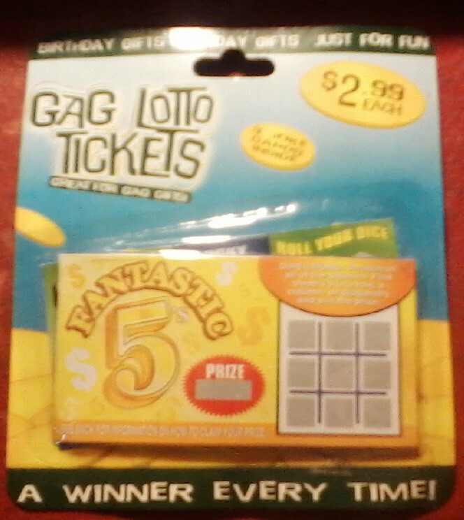 3 Fake Lottery Tickets Fake Phony Scratch Off Winning Lotto Ticket Fun Gag Joke