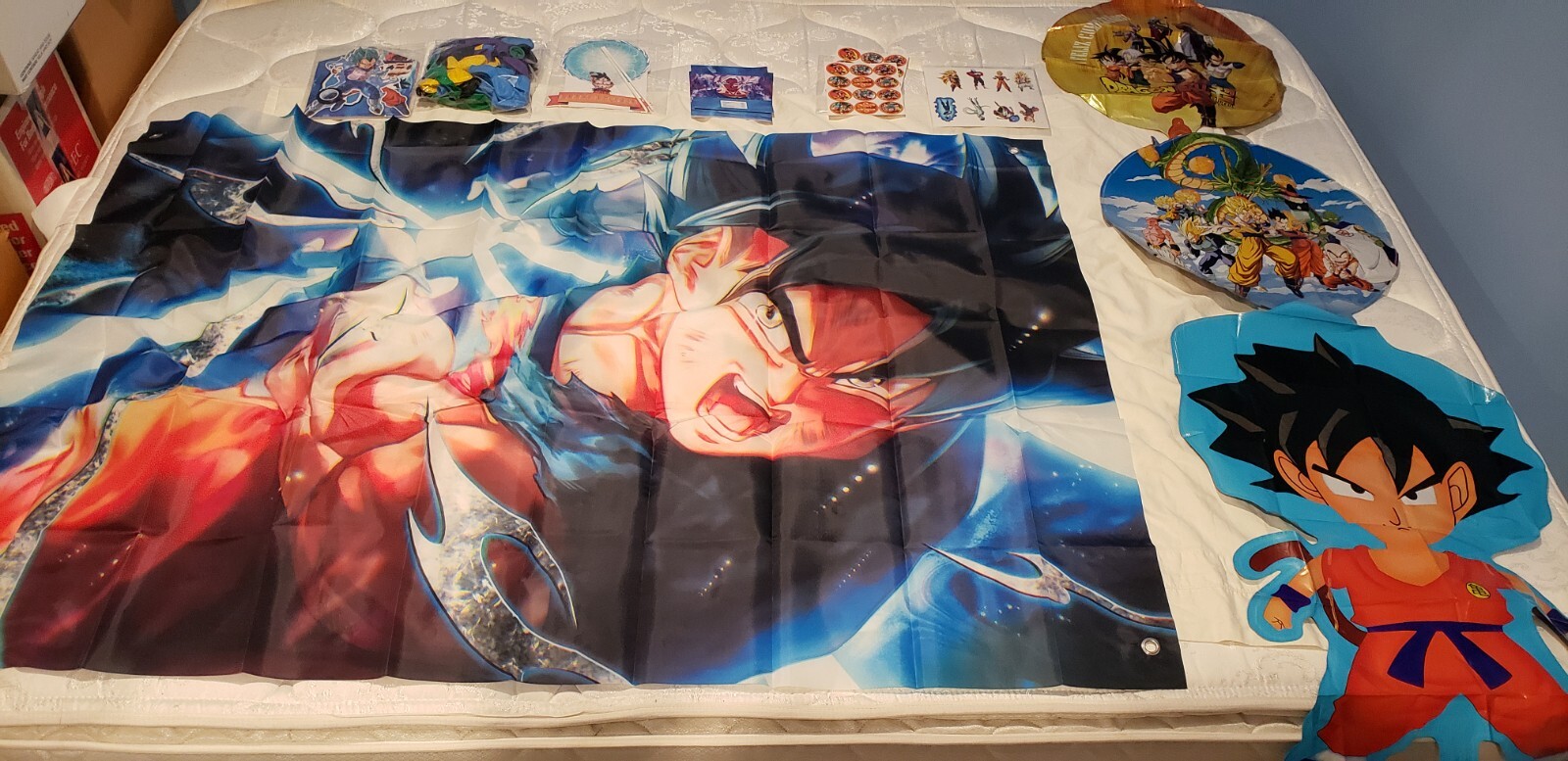 Dragon Ball Z Birthday Party Supplies 138 PC Set -68 Balloons,32 Cupcake Toppers