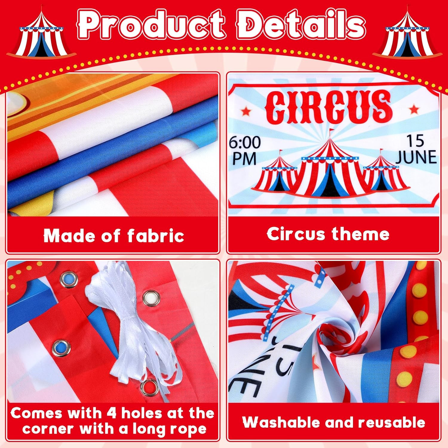 Carnival Circus Party Decorations Carnival Ticket Booth Circus Theme Photo Booth