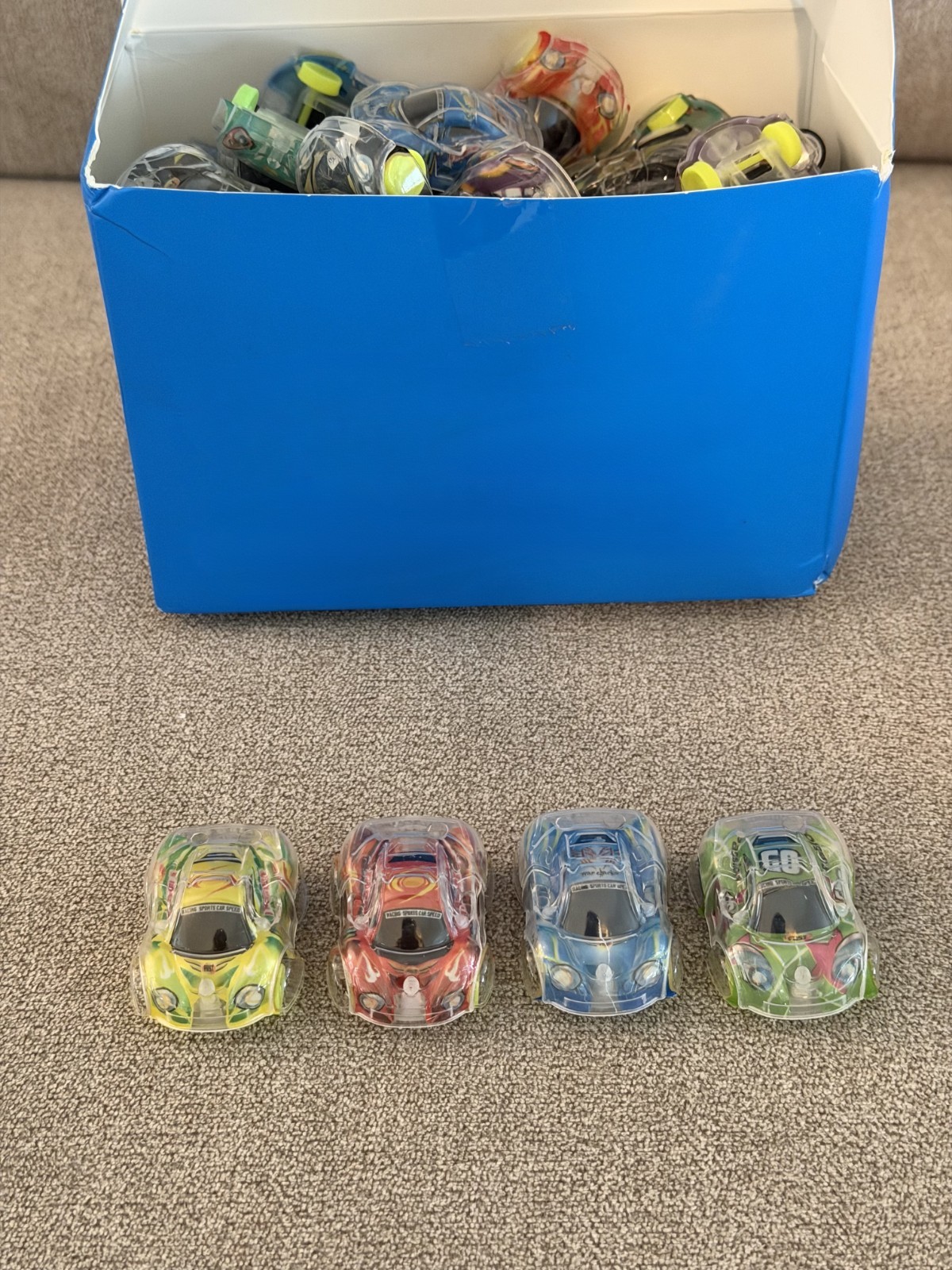 50 Mini Pull Back Cars for Kids Party Favors Treasure Box Classroom Prize Toys S