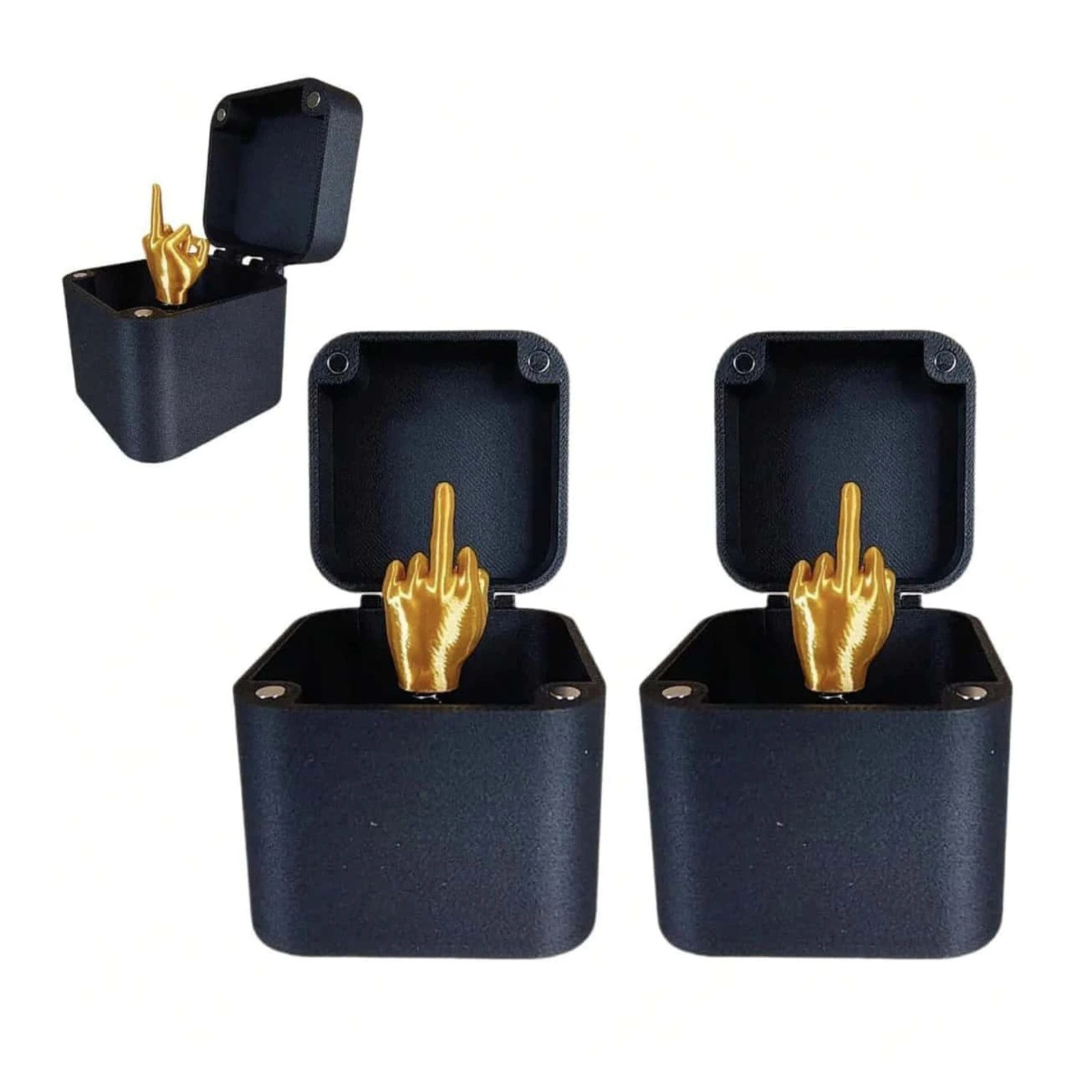 Middle Finger Surprise Gift Box Middle Finger Perfect Prank Hand Pop-Up Gift Box