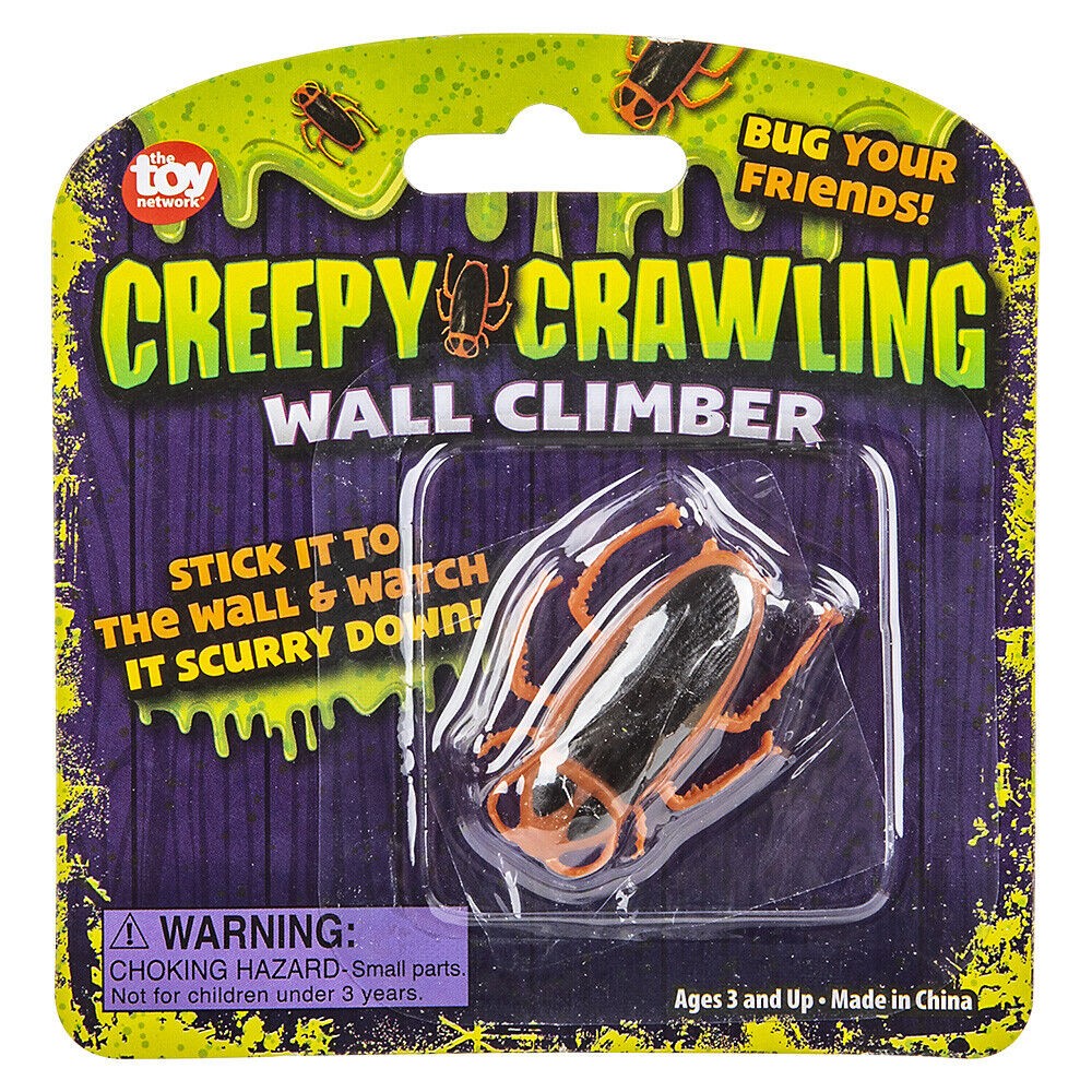 3 COCKROACH CREEPY CRAWLER ROACH BUG TRICK WALL CLIMBER GaG Novelty Joke Prank