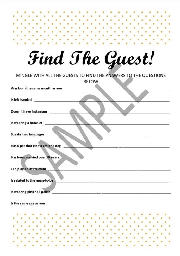 COMBO 3 GAMES Baby Shower Game “Labour or Porn” “Find the Guest” etc PDF File