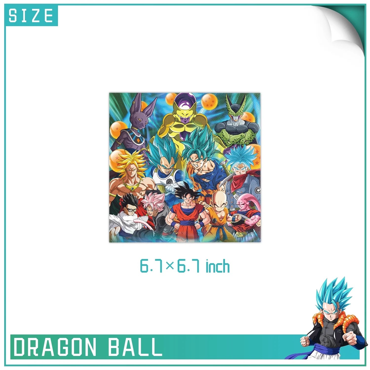 Dragon Ball Z Anime Kids Birthday Party Supplies Set Plates Cups Napkins 182pc
