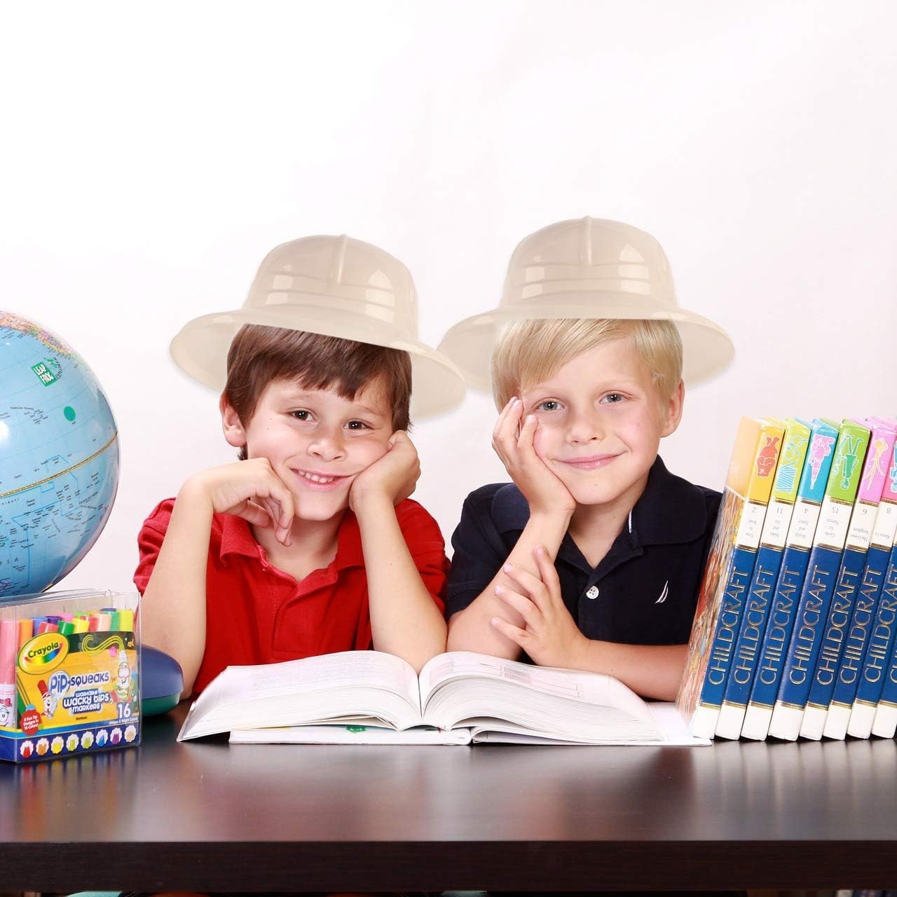 Kids’ Lightweight Safari Explorer Hats – Perfect for Halloween & Birthdays