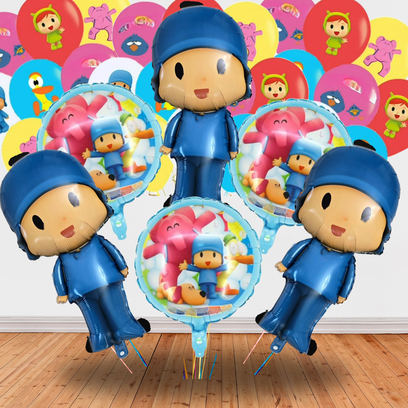 Pocoyo pato birthday party supplies favor centerpiece decoration event theme toy