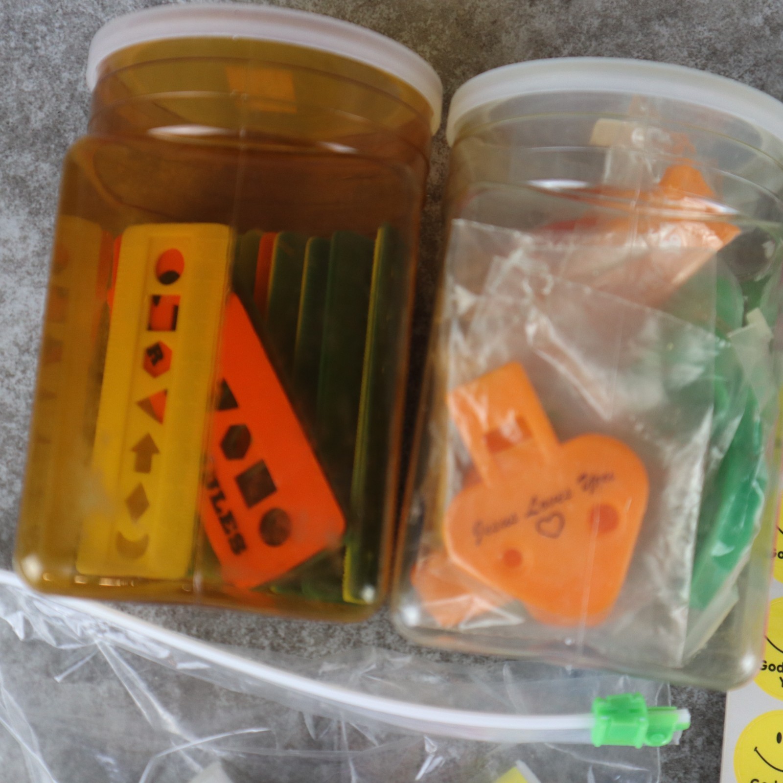 Retro Christian Goodies for Party or Prizes Toys and Stickers Vintage Lot