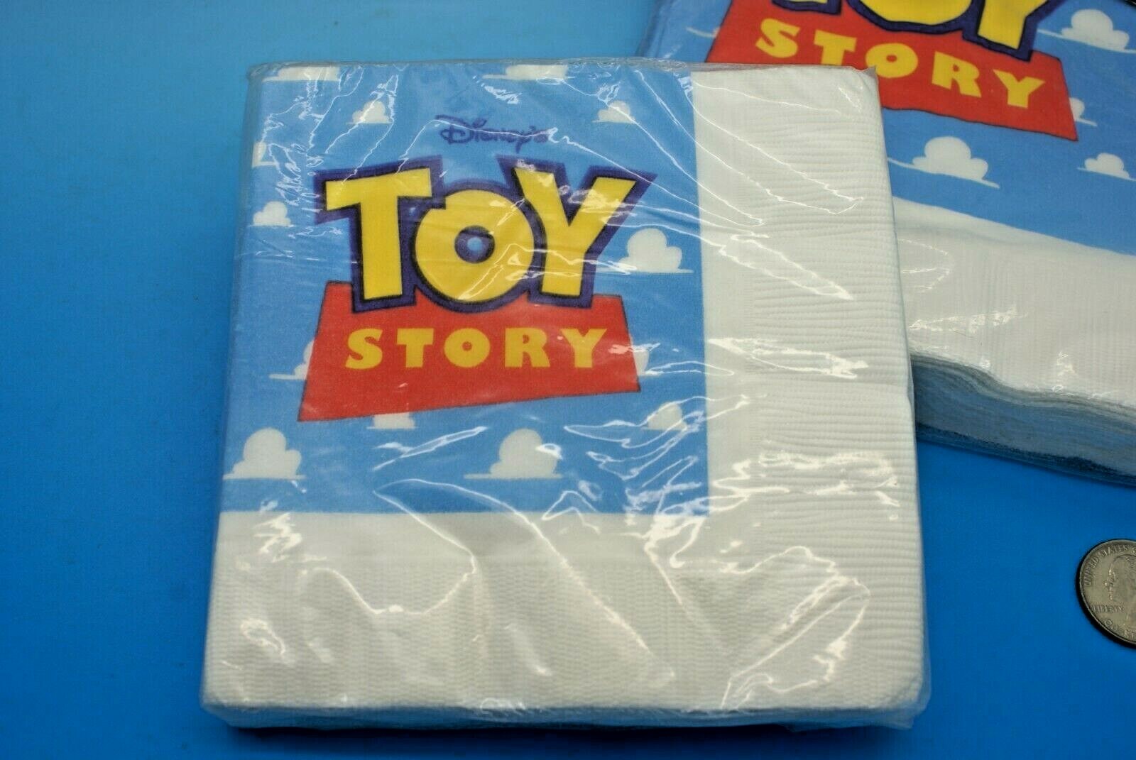4 ORIGINAL 1995 TOY STORY PARTY SUPPLIES, PLATES, NAPKINS & INVITATIONS – NWT