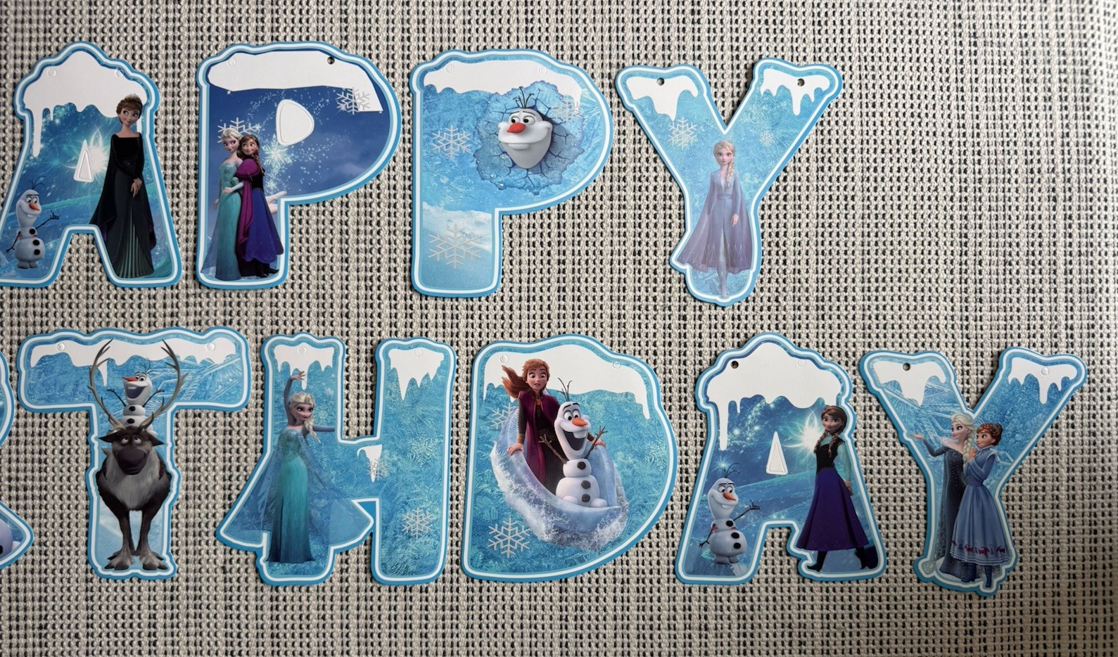 NEW 183Pcs Frozen/Frozen 2 Birthday Party Decor Banner Backdrop Balloons Toppers