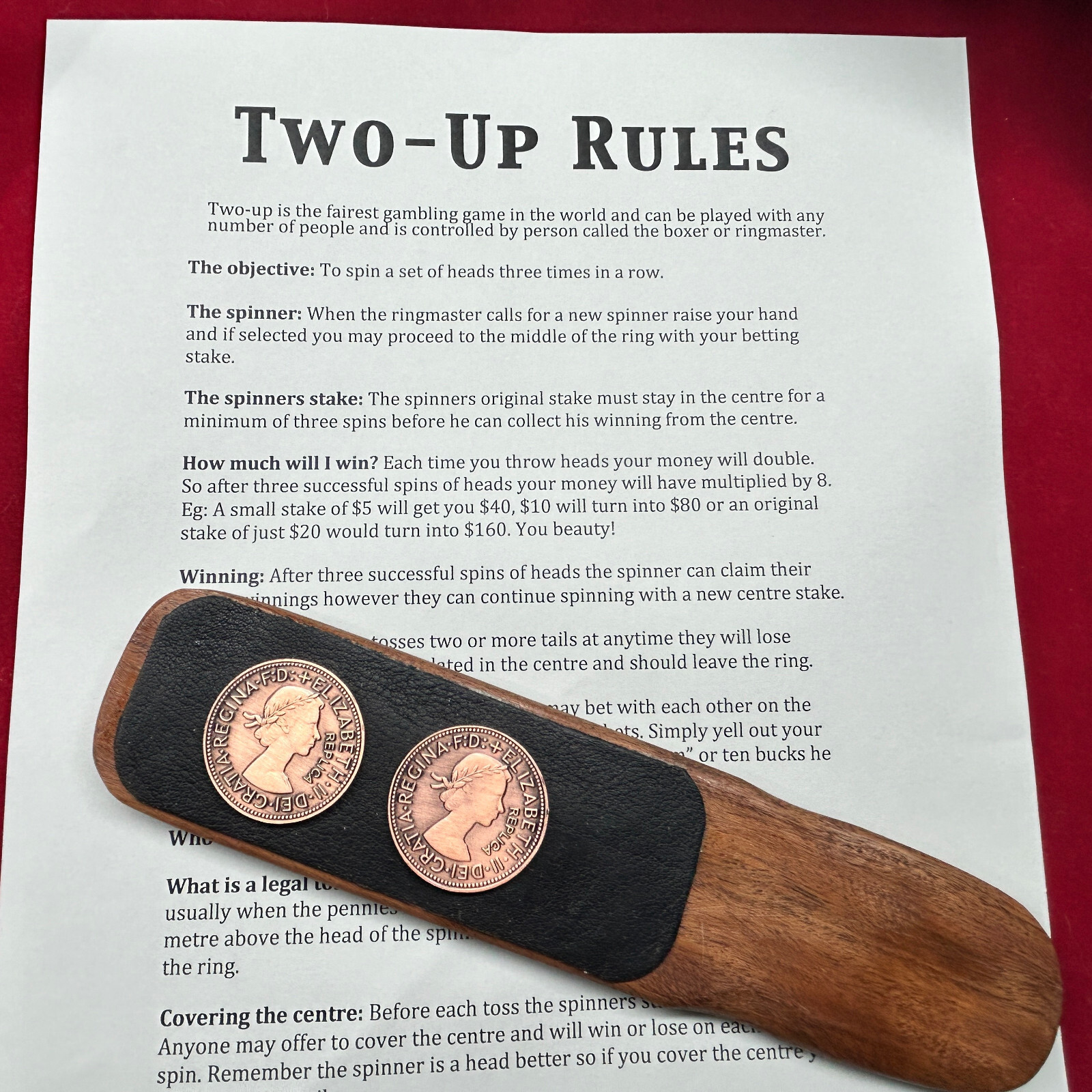 1956 Deluxe Two-Up Set – 70th Birthday Anniversary Gift – Other Years Available