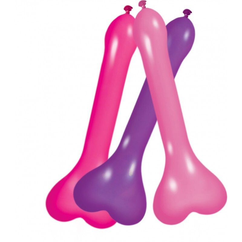 Bachelorette Party 6pc Adult Pecker Balloons by Hott Products