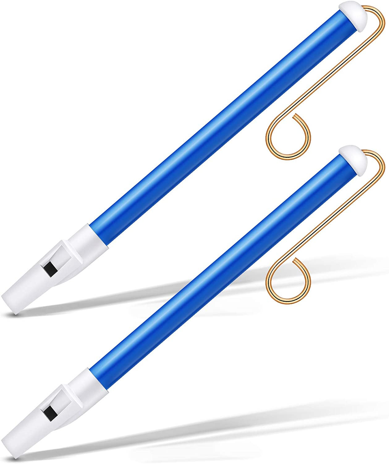 Boao 2 Pieces Slide Whistle Instrument Slide Whistle Party Favors with Stainless