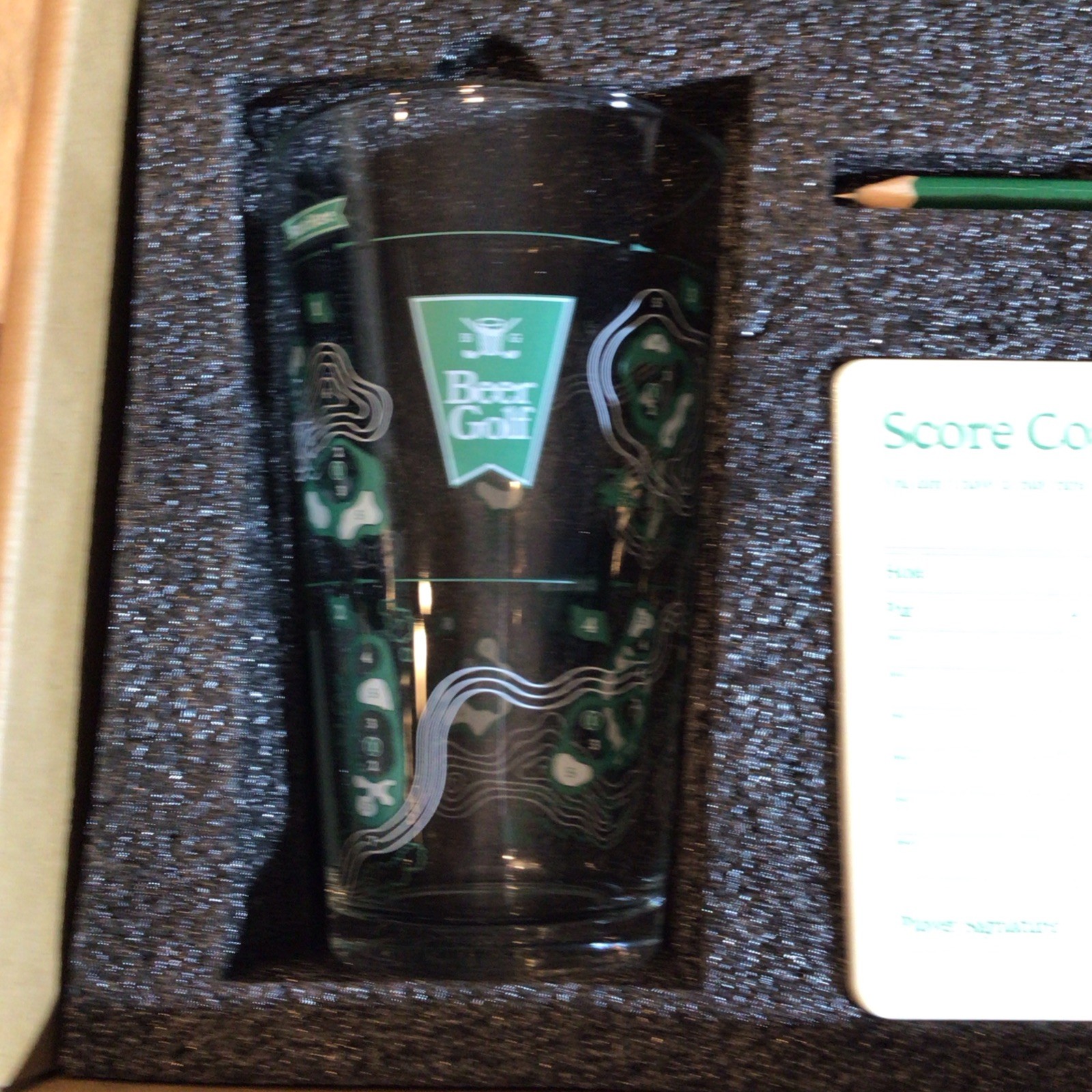 Beer Golf Set – Beer Drinking Game – NIB