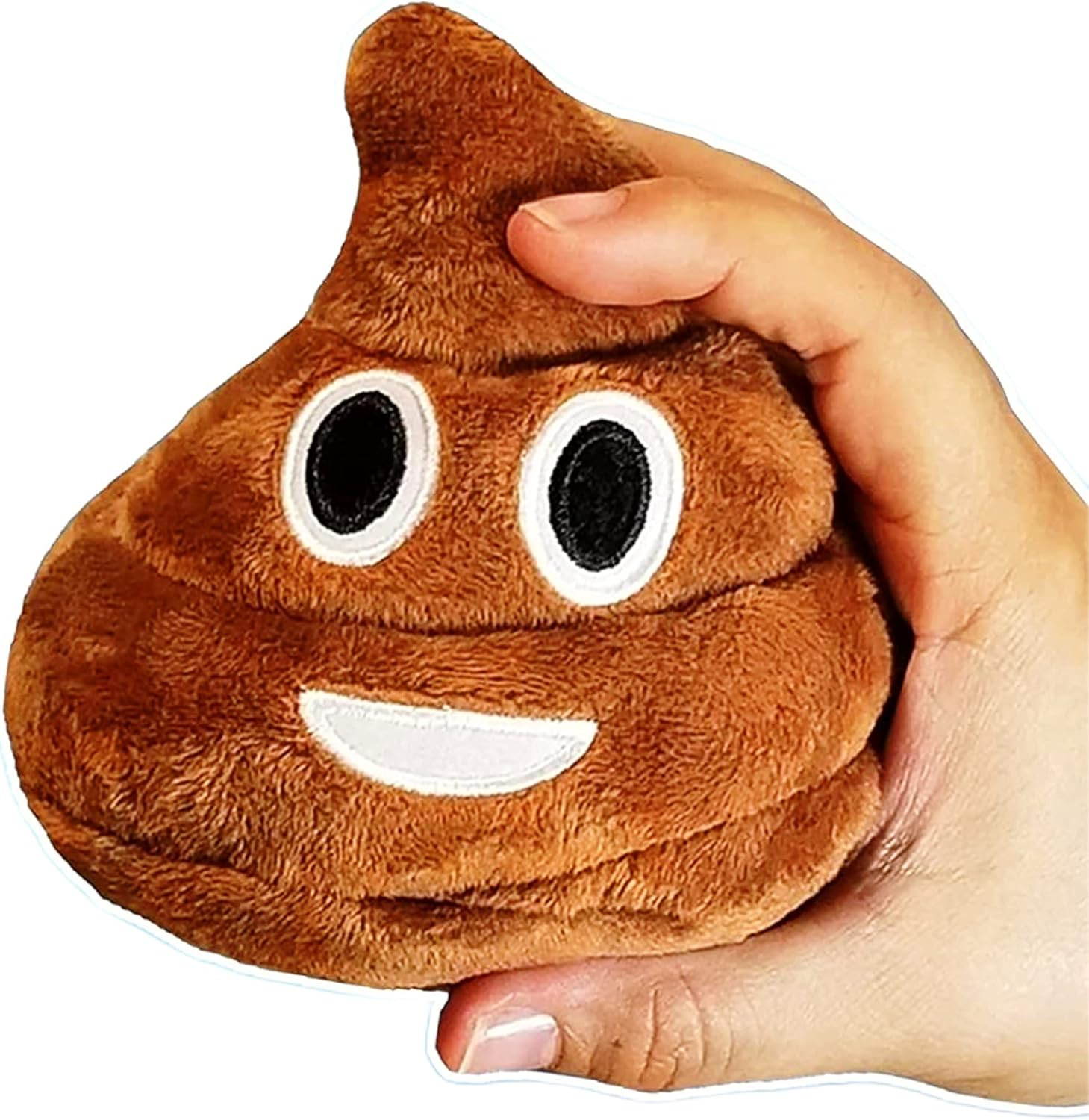 Funny Plush Poop Toy with 7 Fart Sounds – Hilarious Farting Poop Stuffy