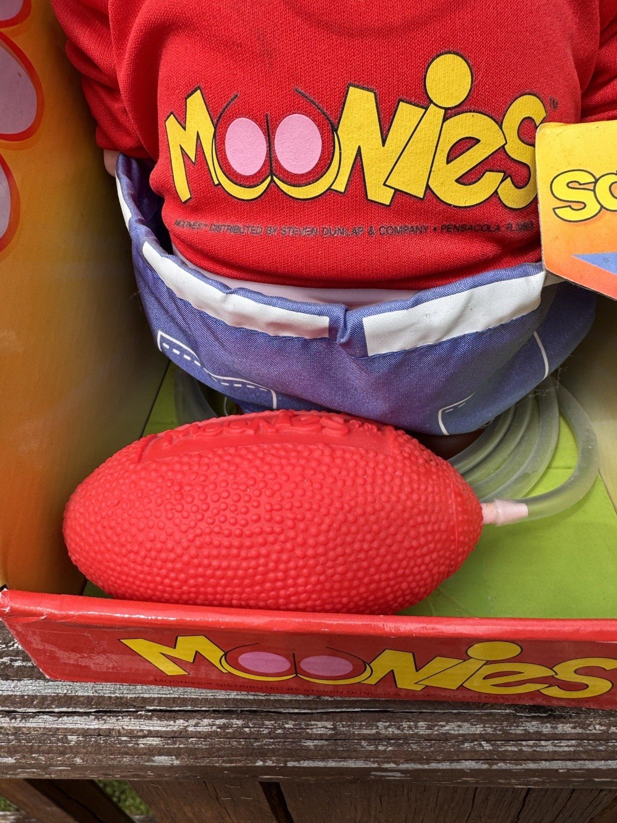 Vintage Moonies Squeeze Me Doll Steven Dunlap Novelty Toy New Old Stock