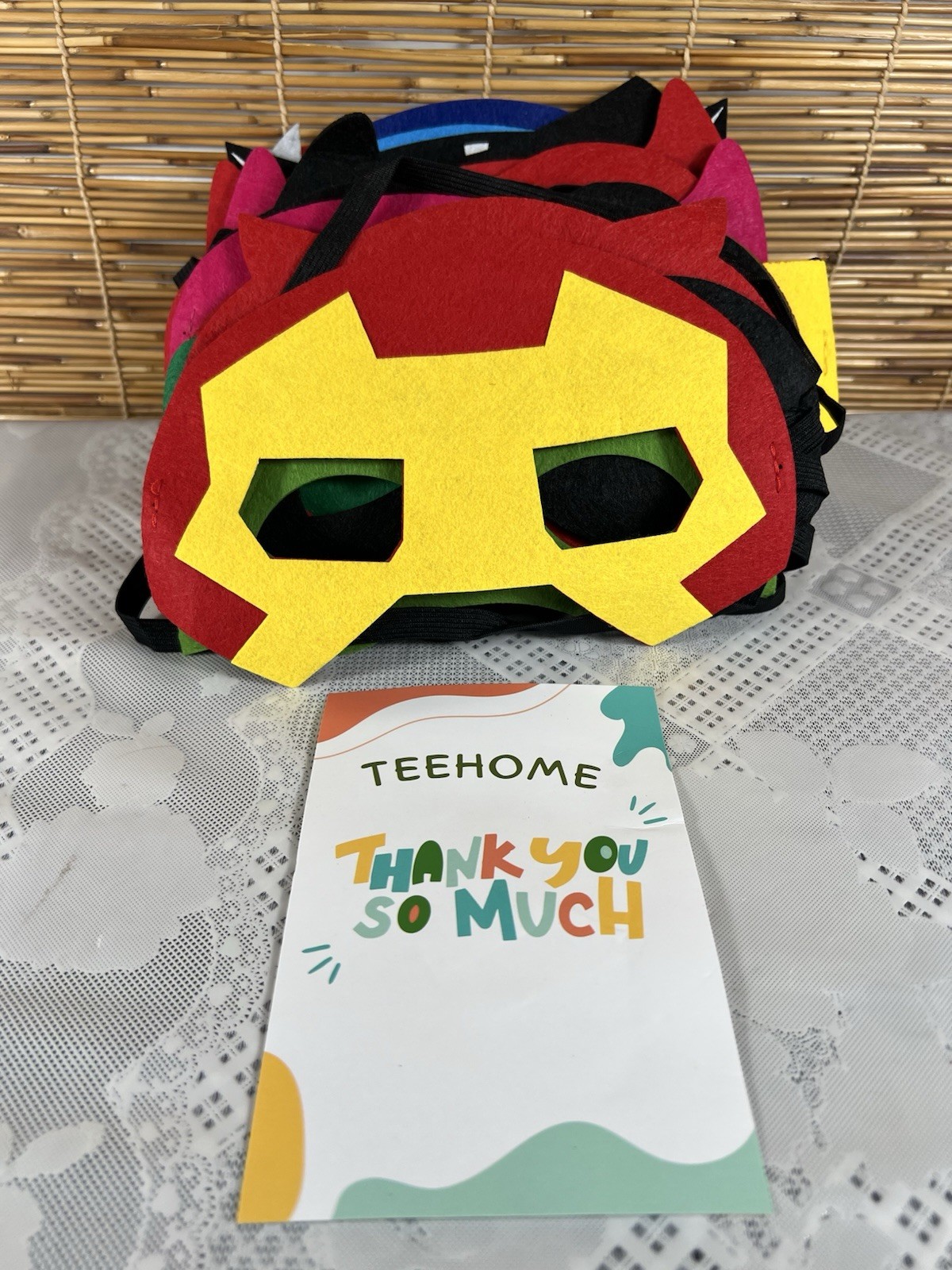Superhero Masks Party Favors for Kids 30 Pcs Cosplay Birthdays Decorations