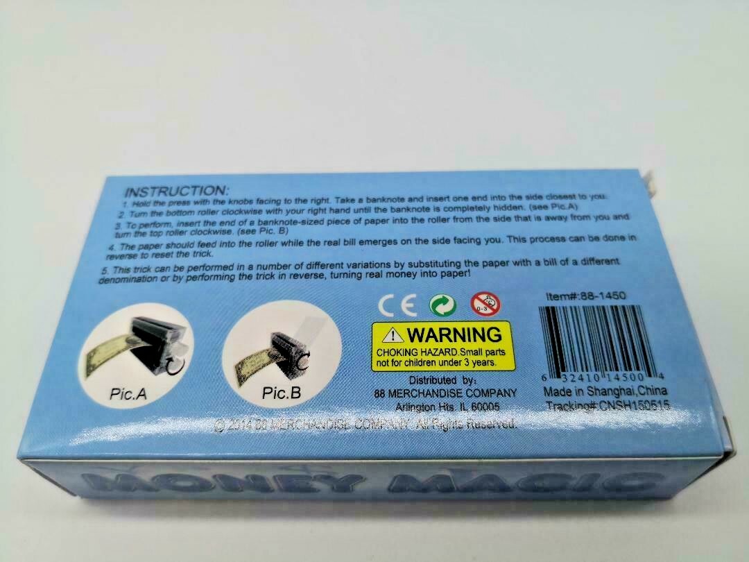 Money Magic Toy Magician Supplier Printer GAGs PRACTICAL JOKE PRANK TRICKs US